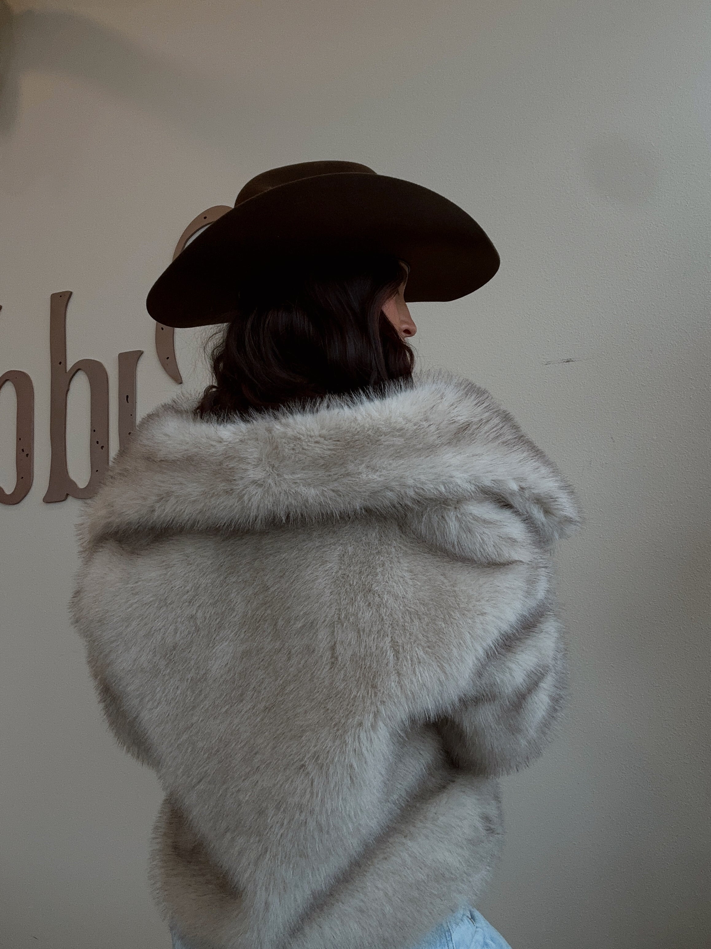 Faux Fur Coat