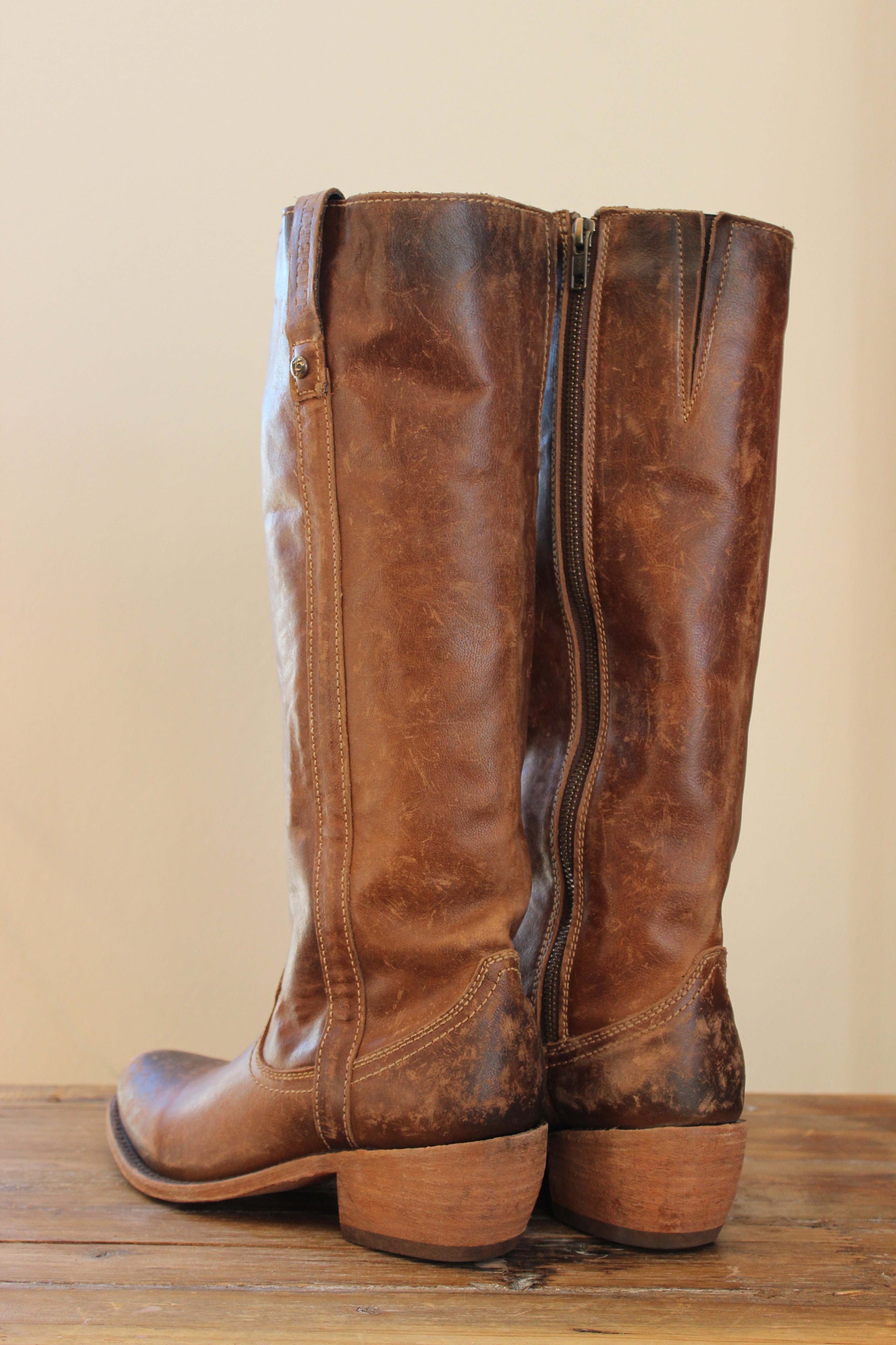 Black Liberty Mossil Tan Boots