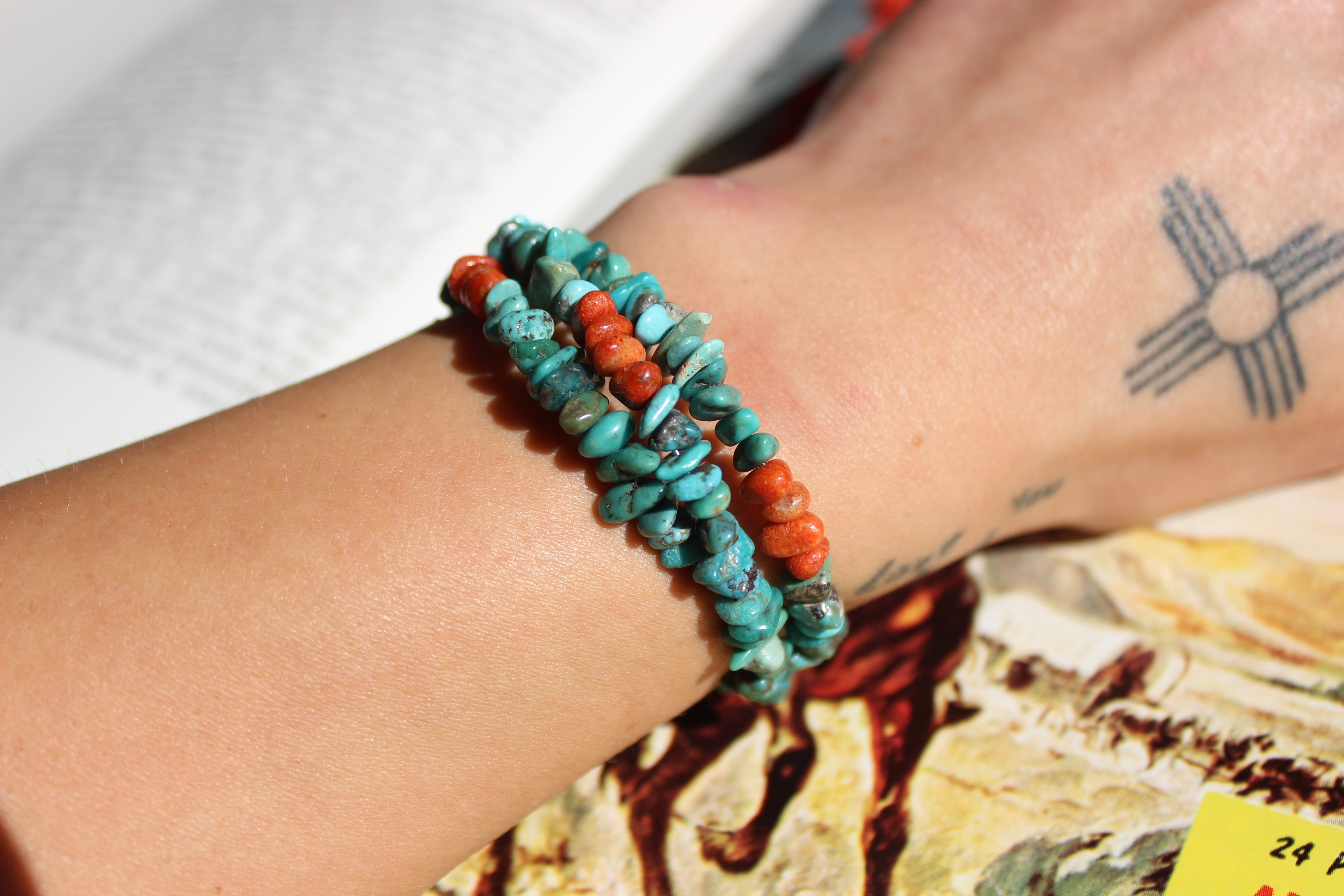 Turquoise Corral Wrap Bracelet