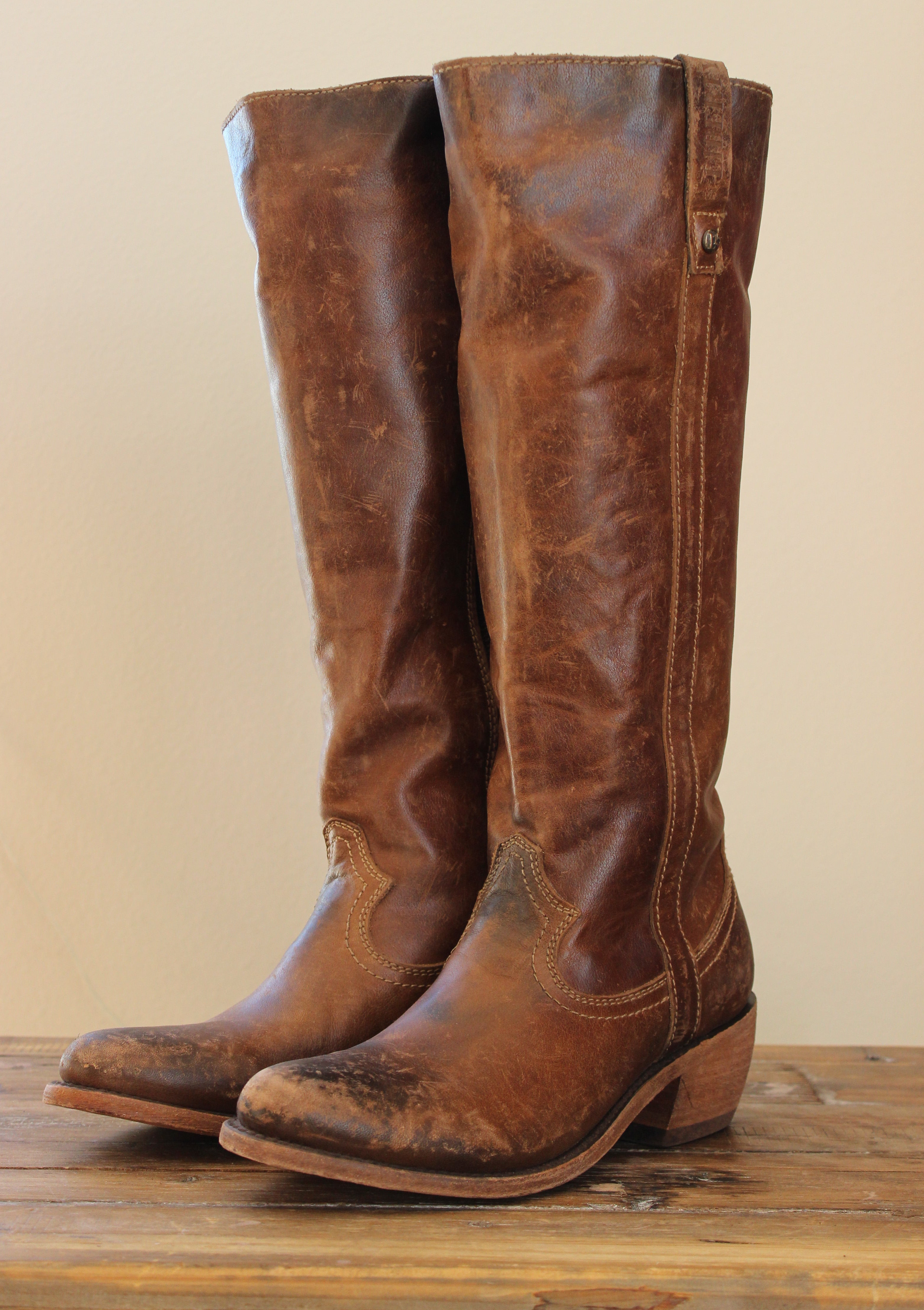 Black Liberty Mossil Tan Boots