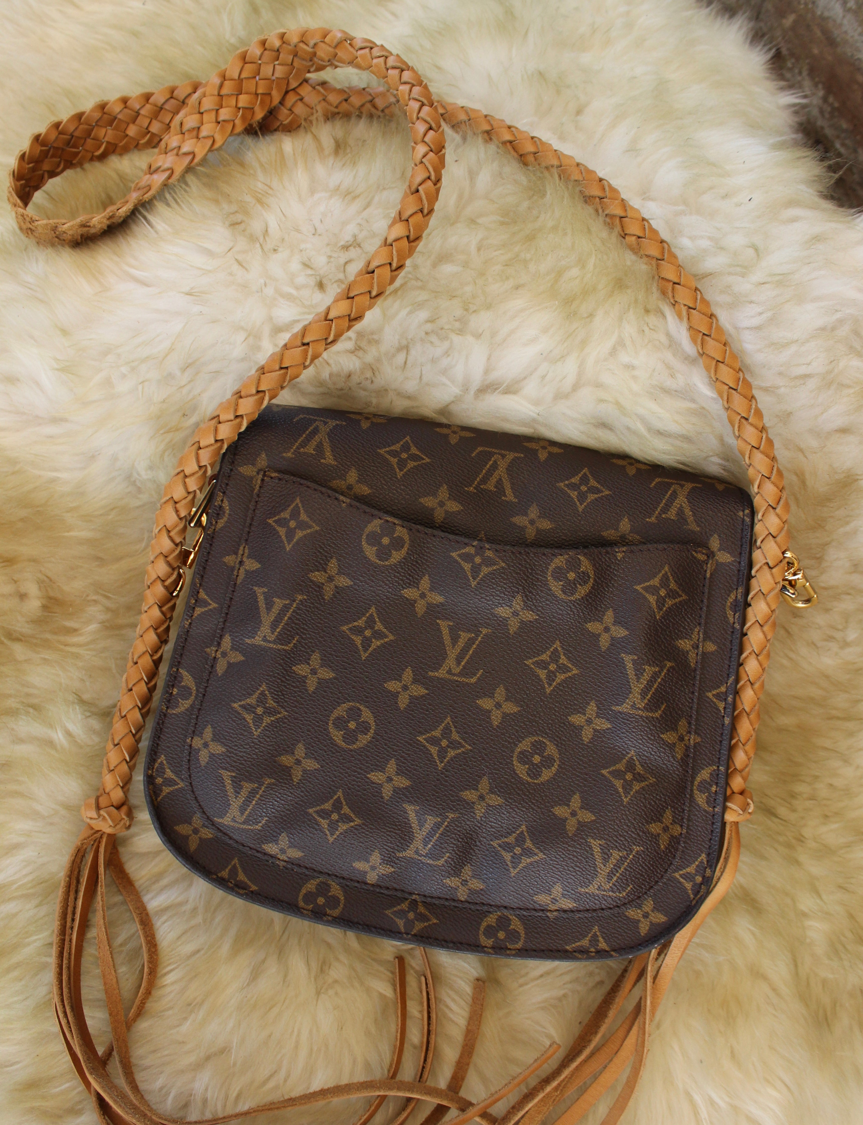 LV Saddle Crossbody