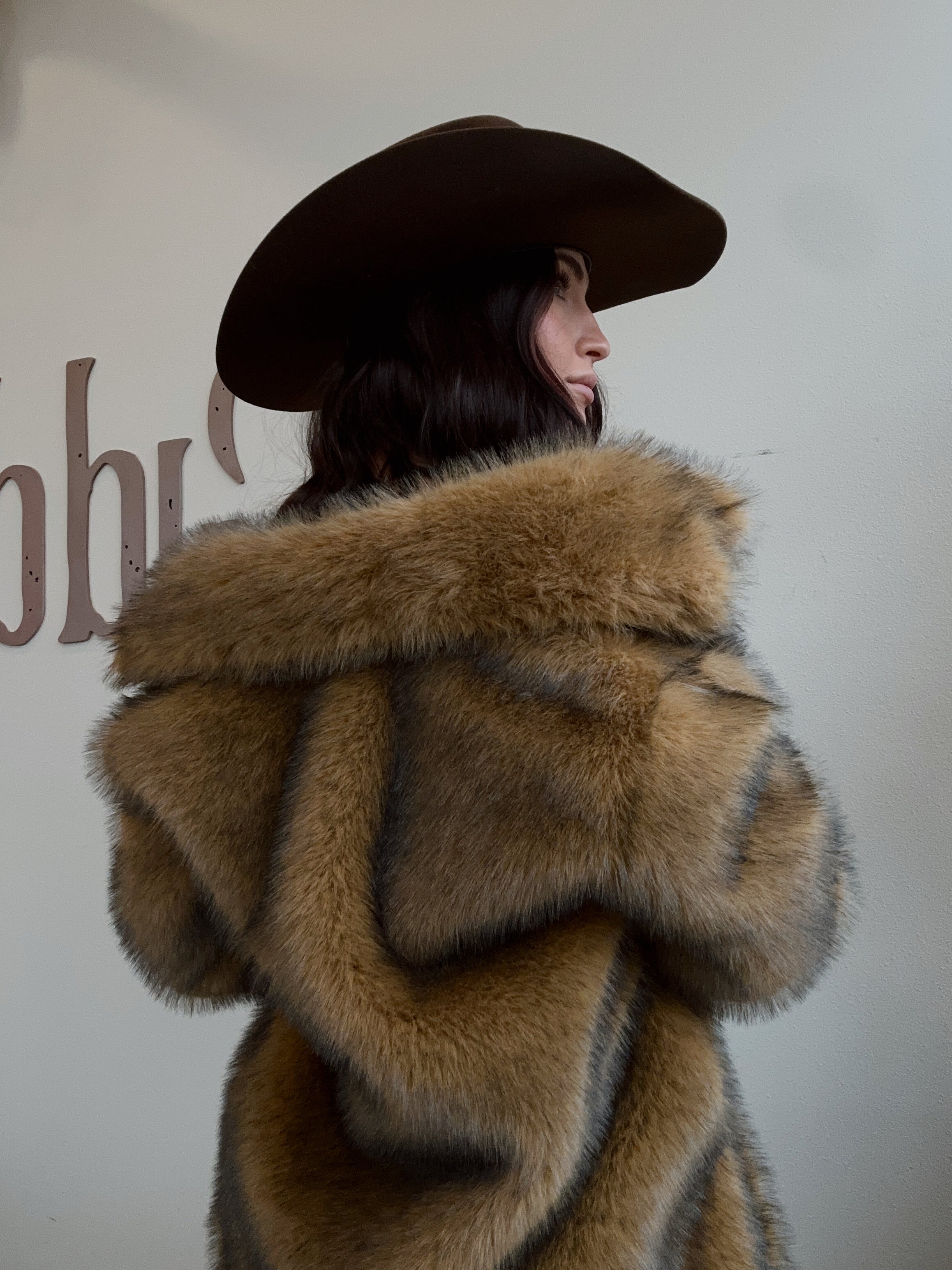 Faux Fur Coat