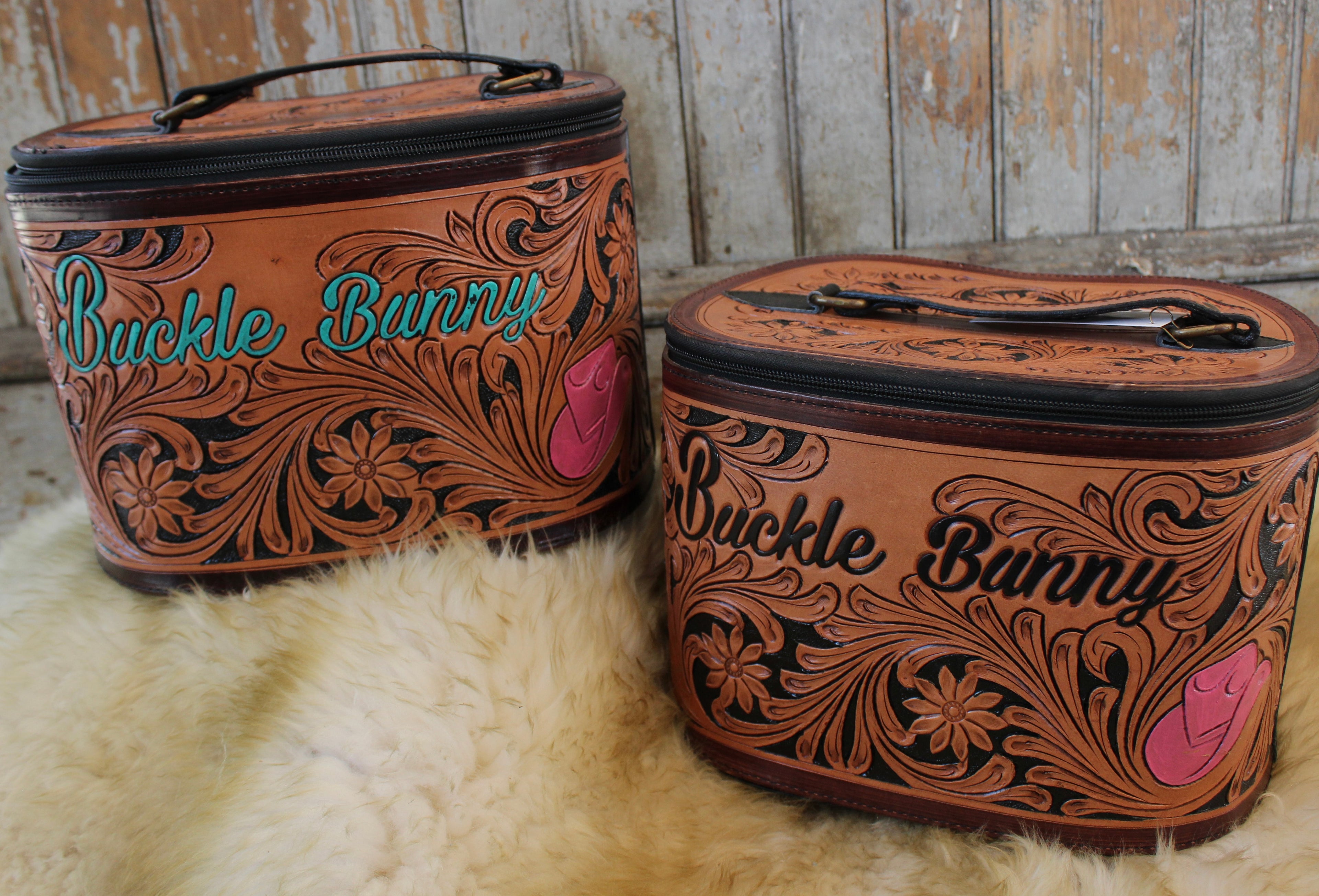 Buckle Bunny Leather Case