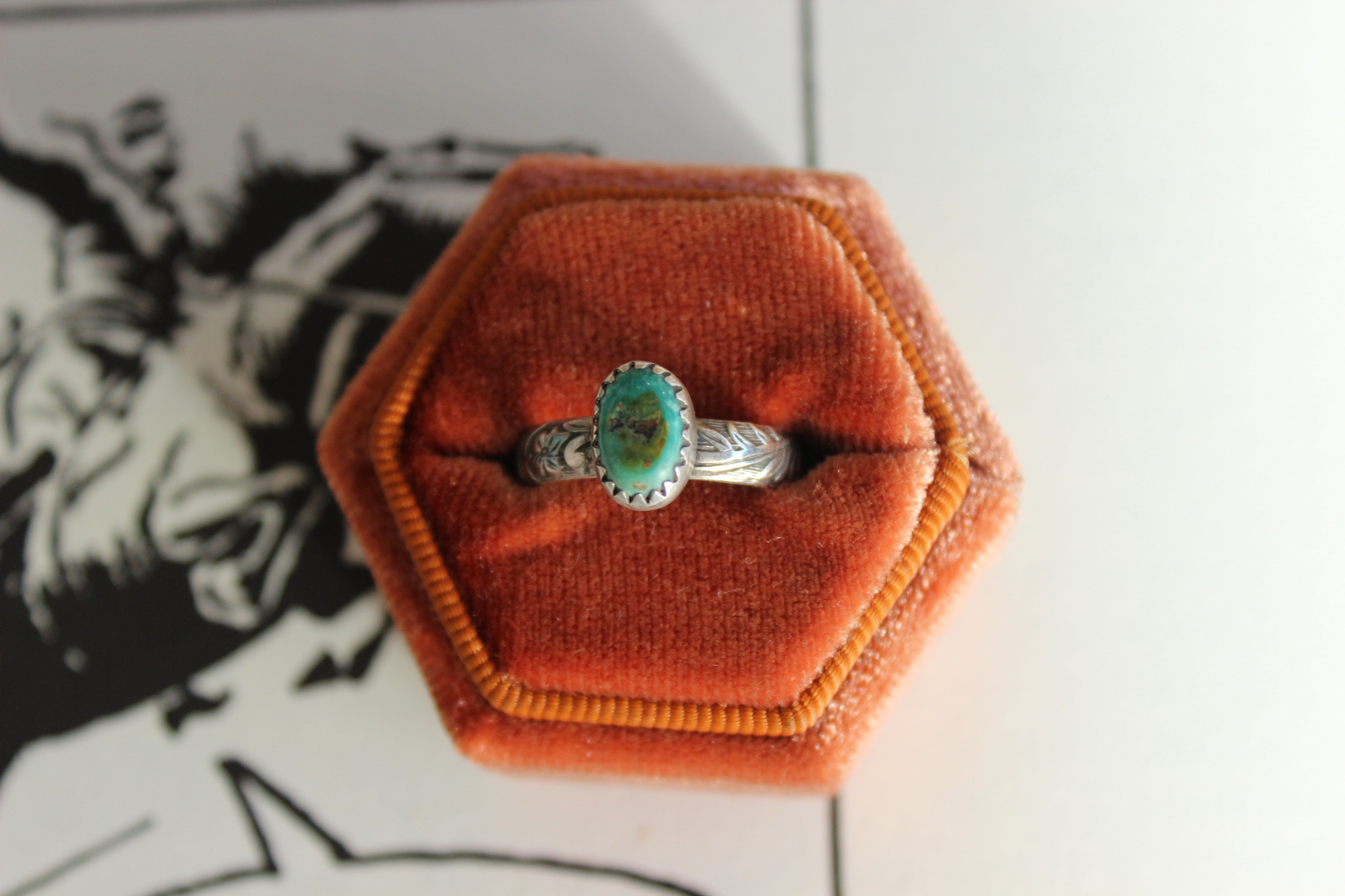 Royston Floral Band Ring