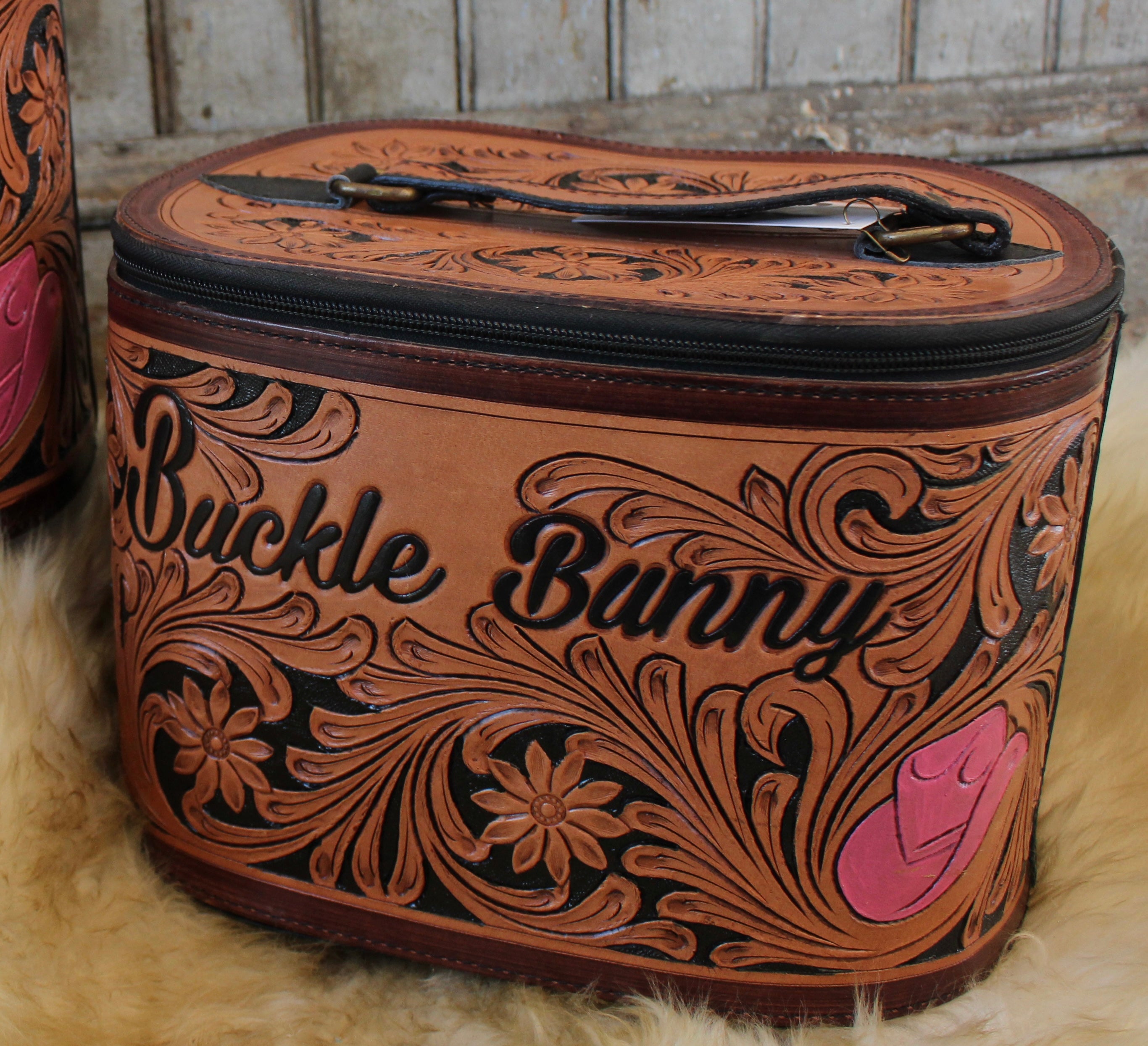 Buckle Bunny Leather Case