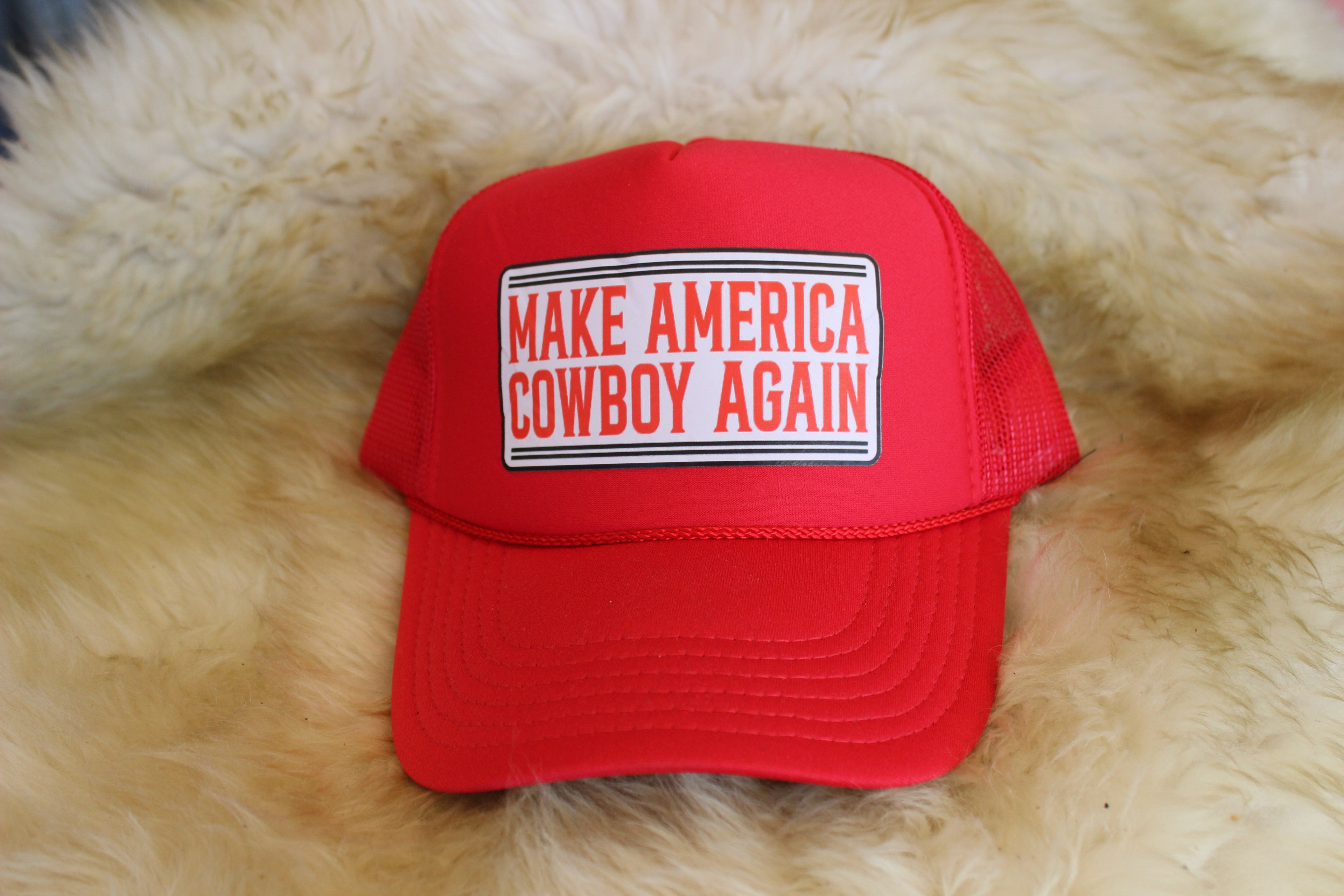 Cowboy Again Trucker Hat