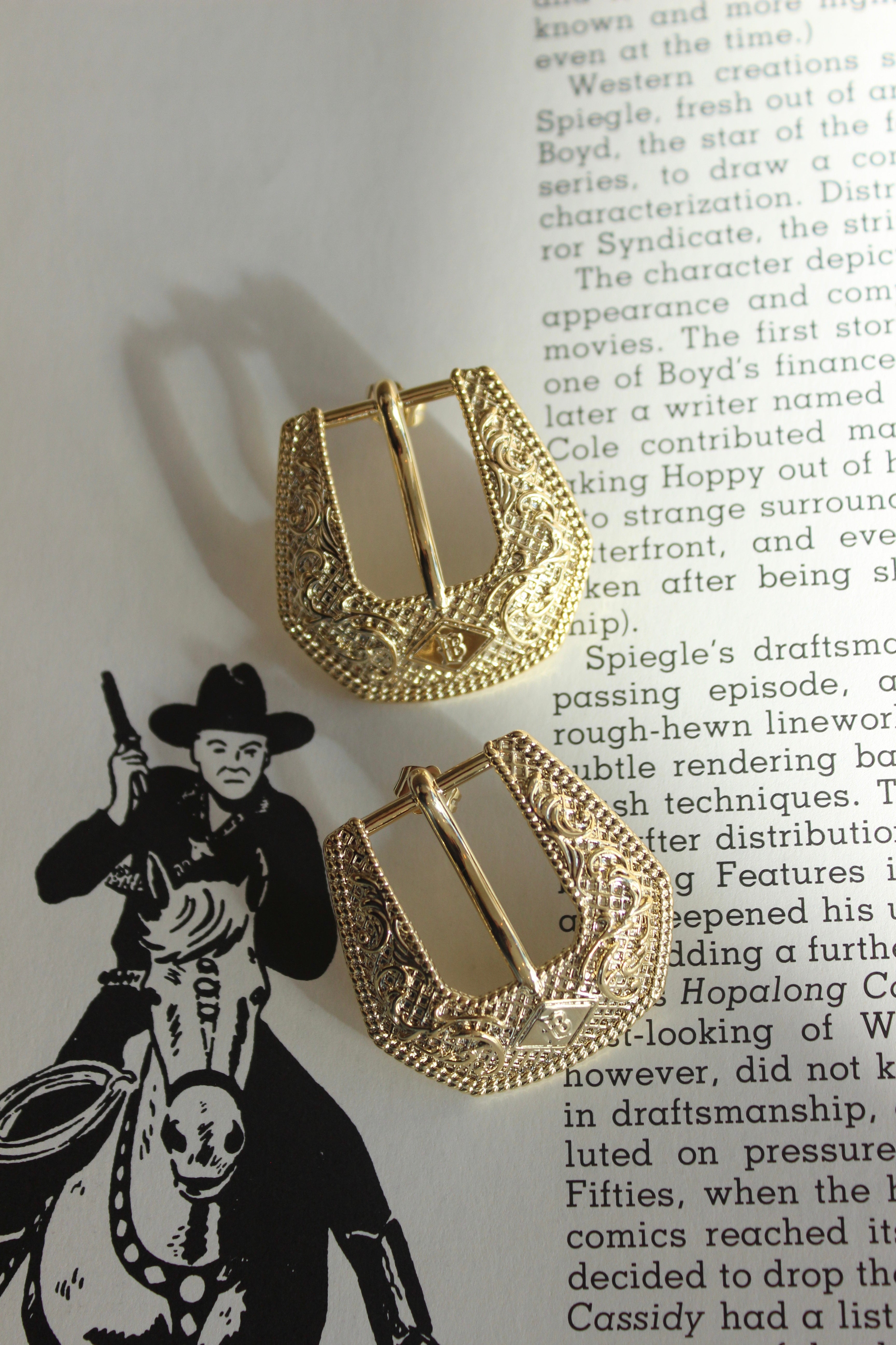 Buckle Betty Earrings MINI