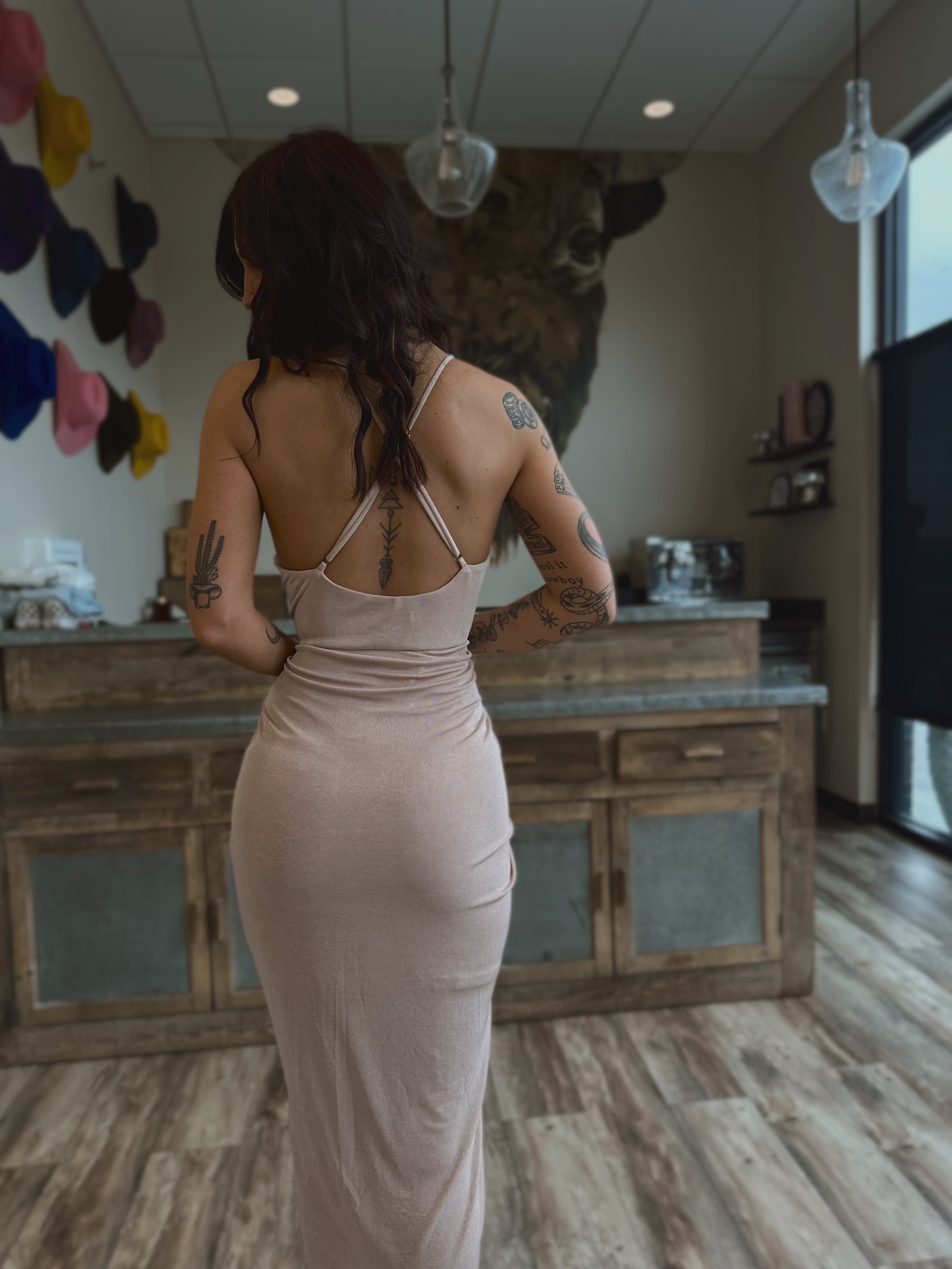 Blush Layered Dress