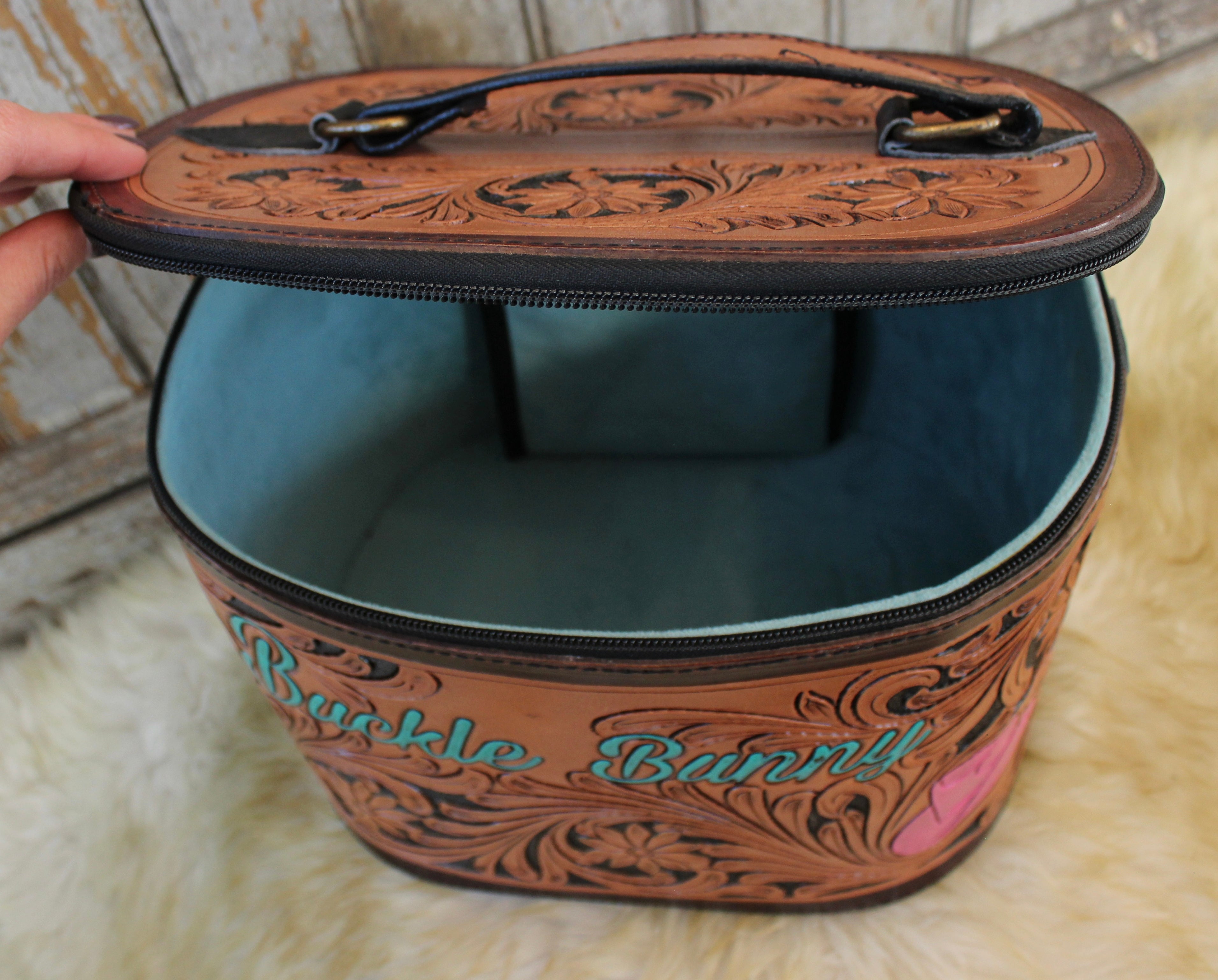 Buckle Bunny Leather Case