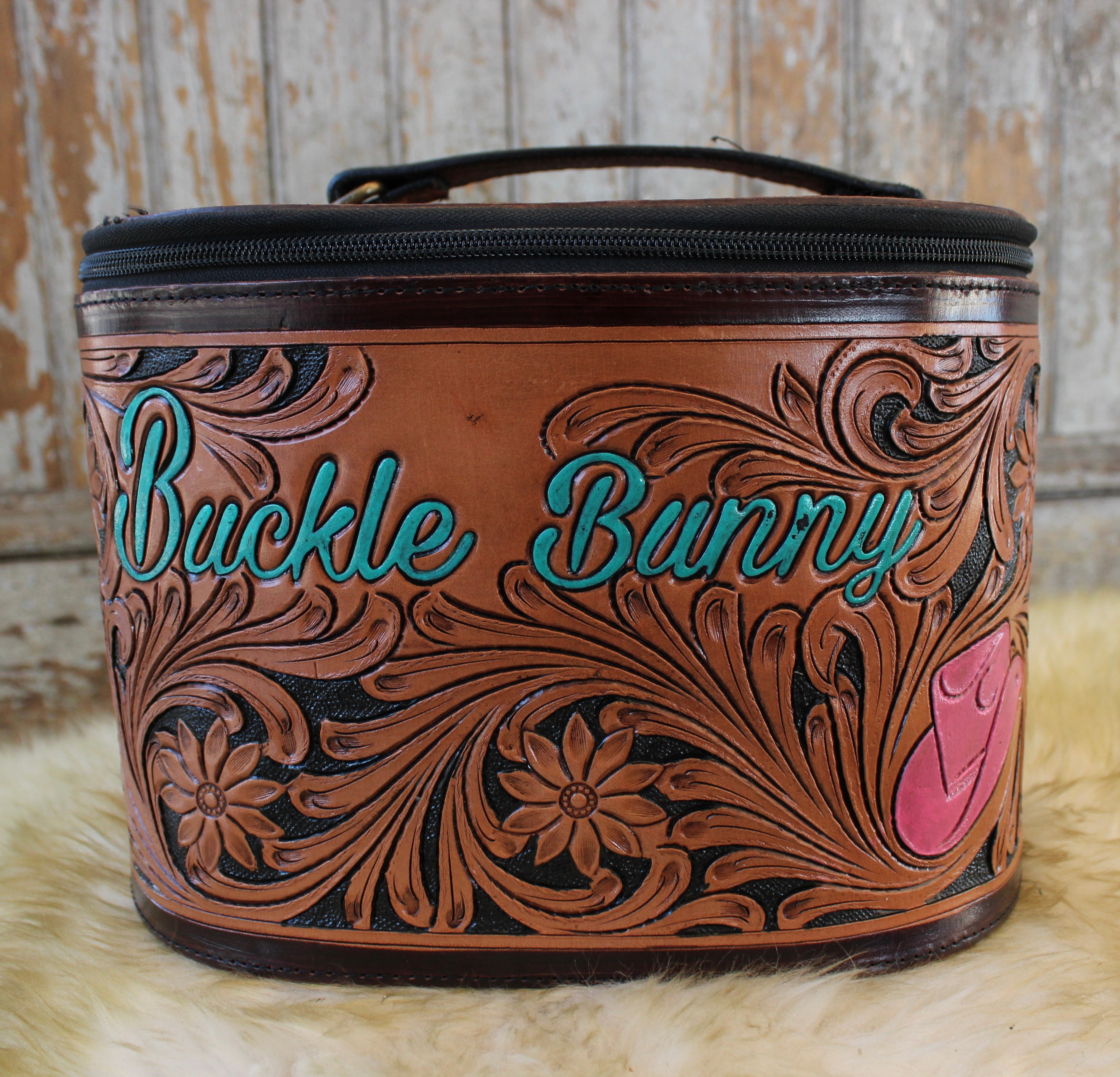 Buckle Bunny Leather Case