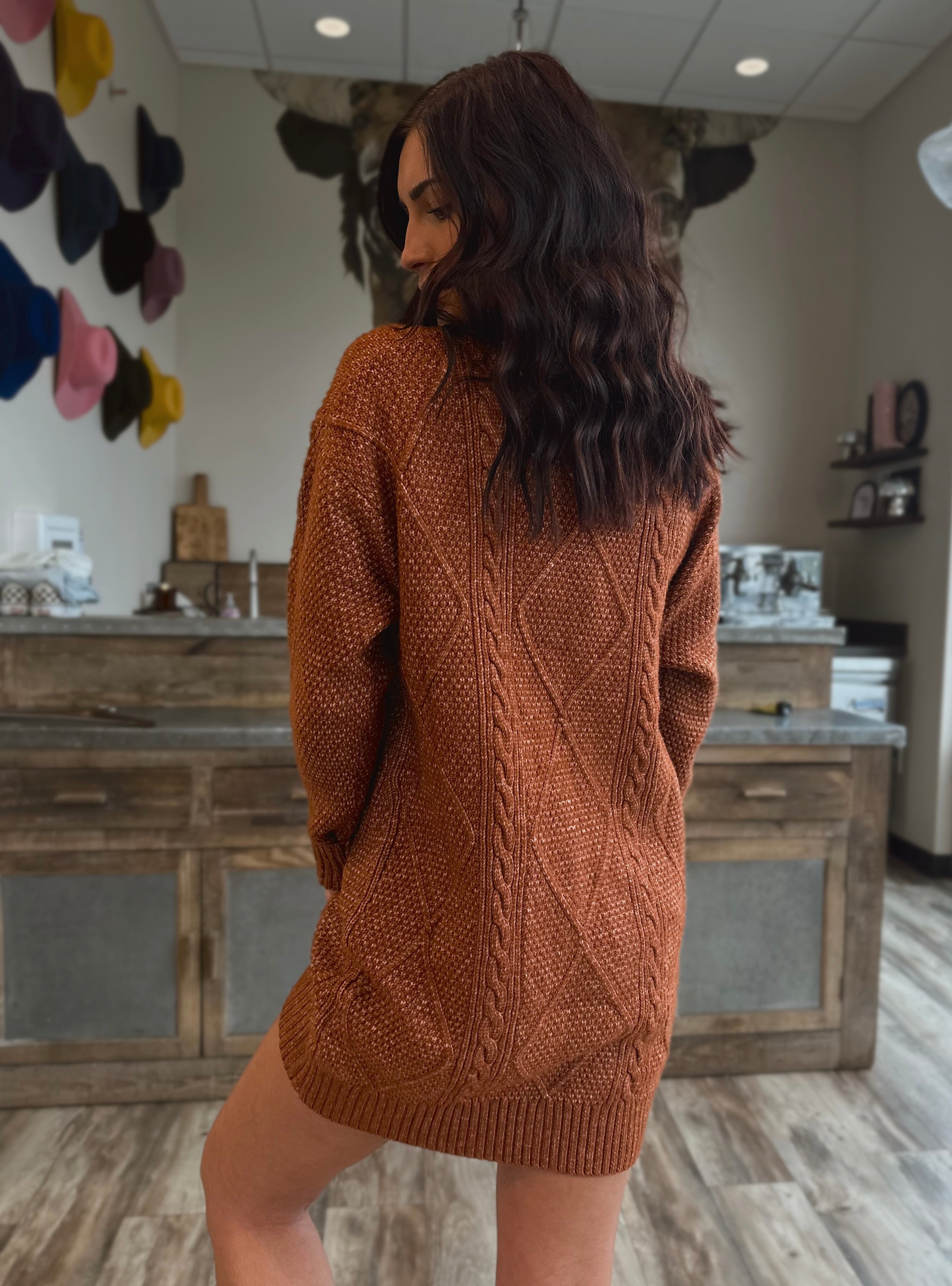 Knit Sweater Dress
