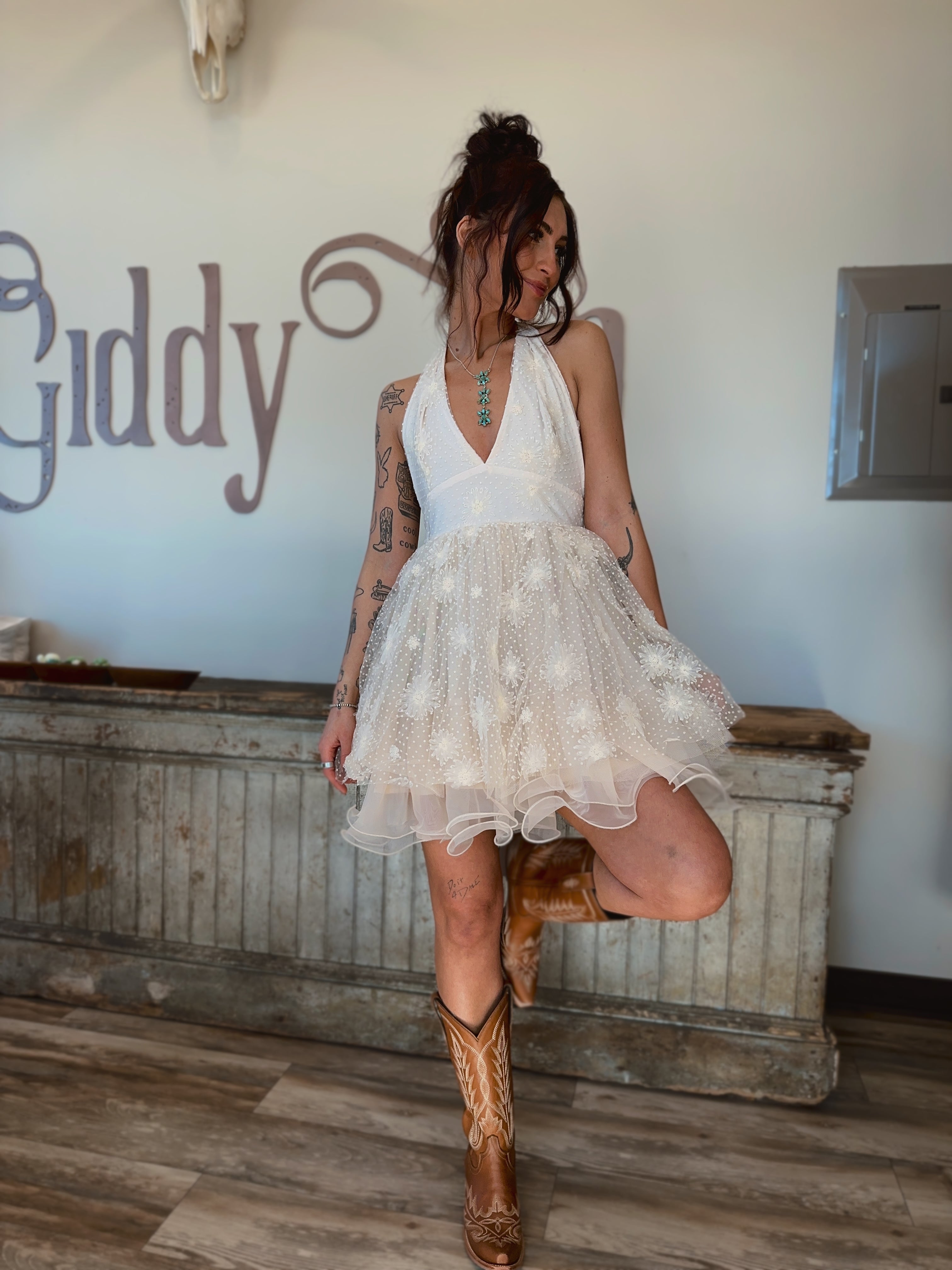 Lace Babydoll Mini