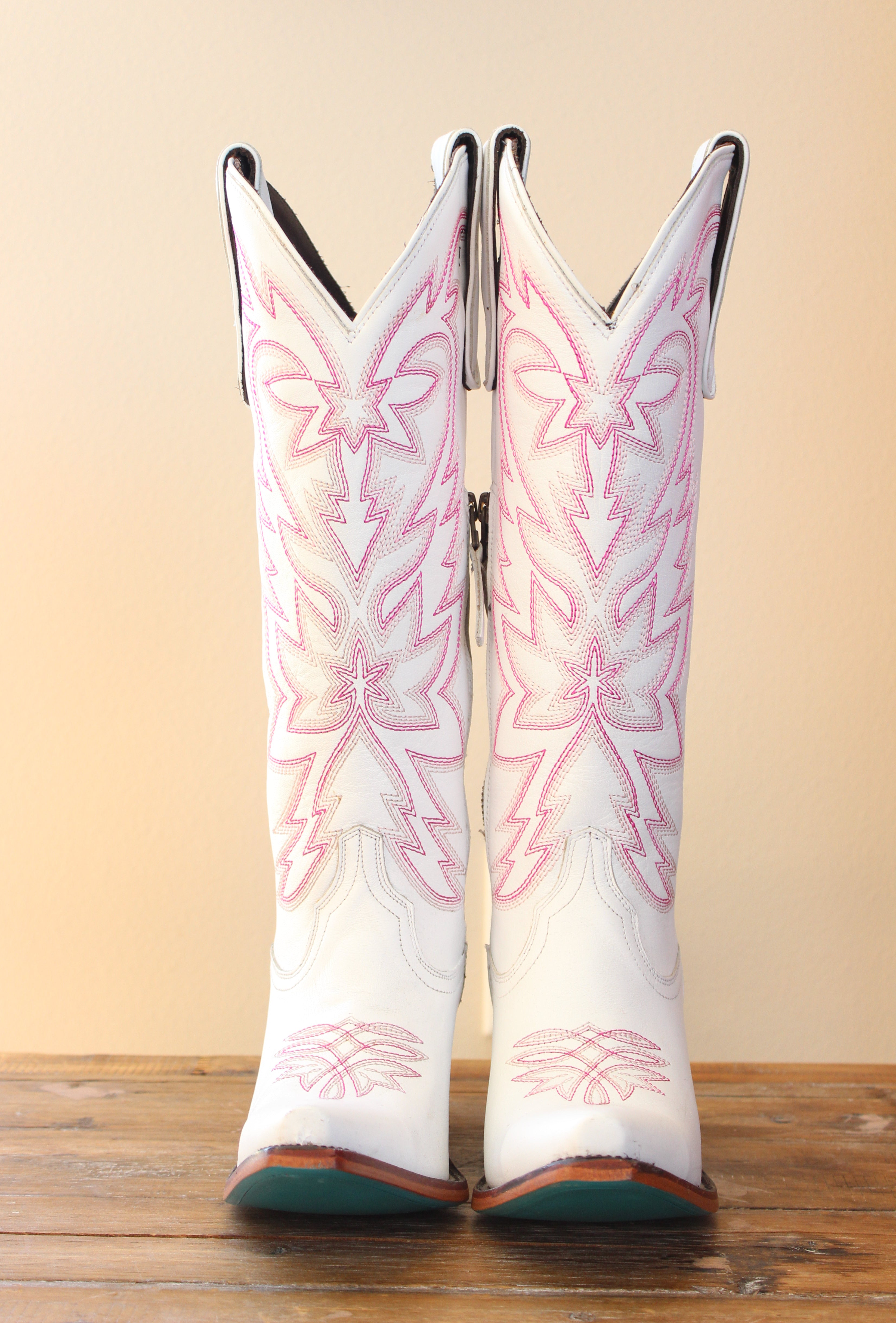 Lane Smokeshow Boot -Pnk+Wht