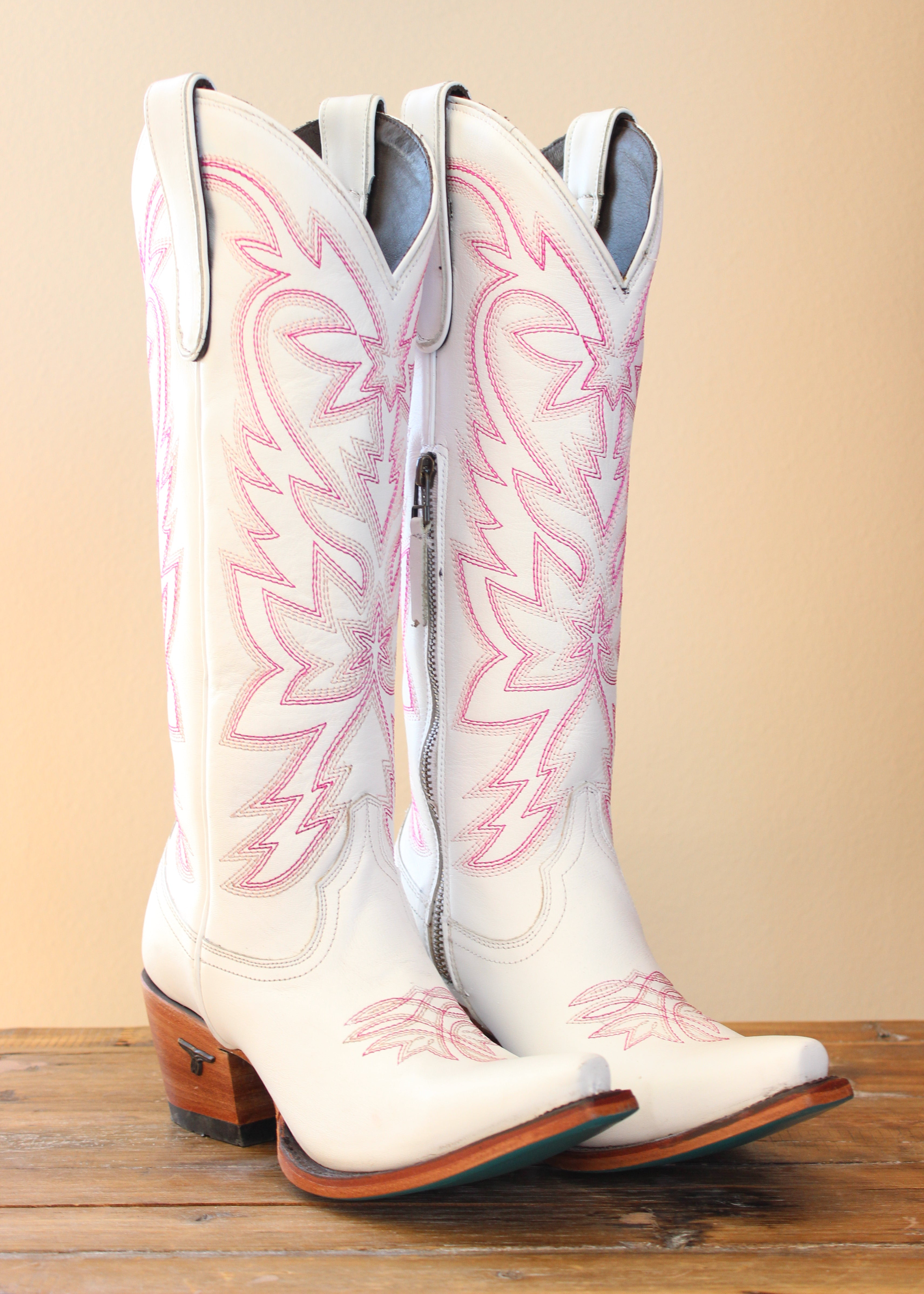 Lane Smokeshow Boot -Pnk+Wht