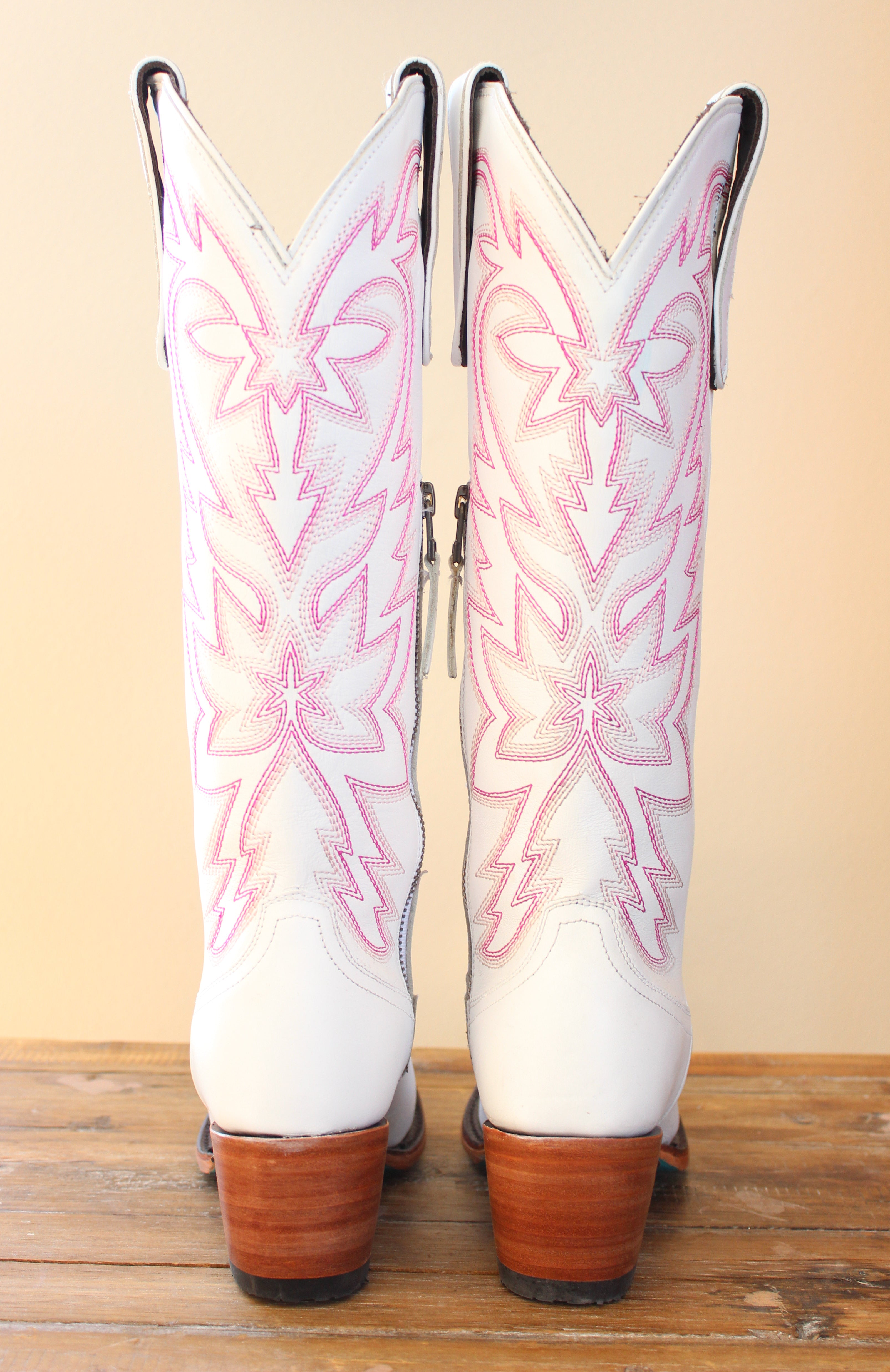 Lane Smokeshow Boot -Pnk+Wht