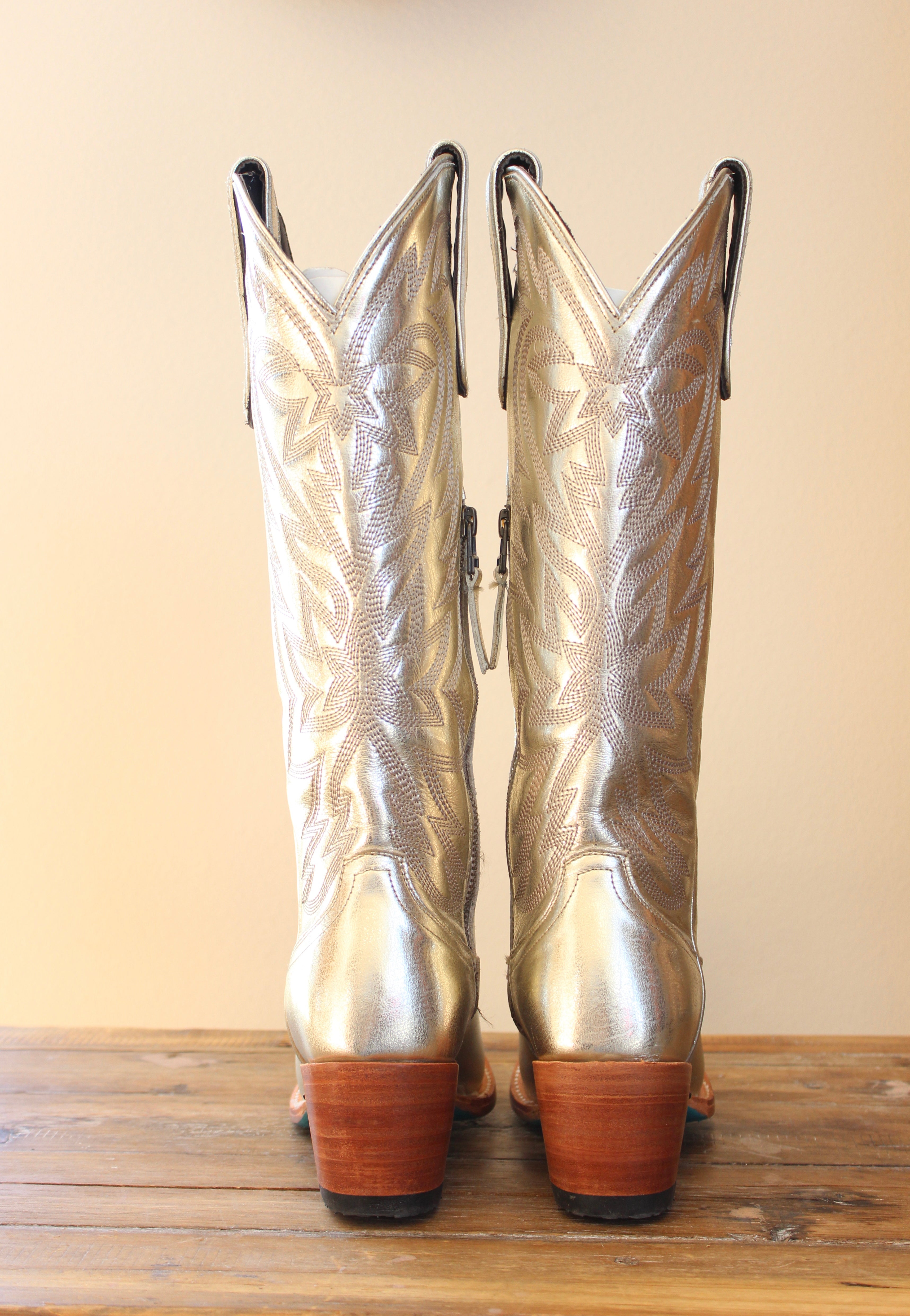 Lane Smokeshow Boot -Champagne Metallic