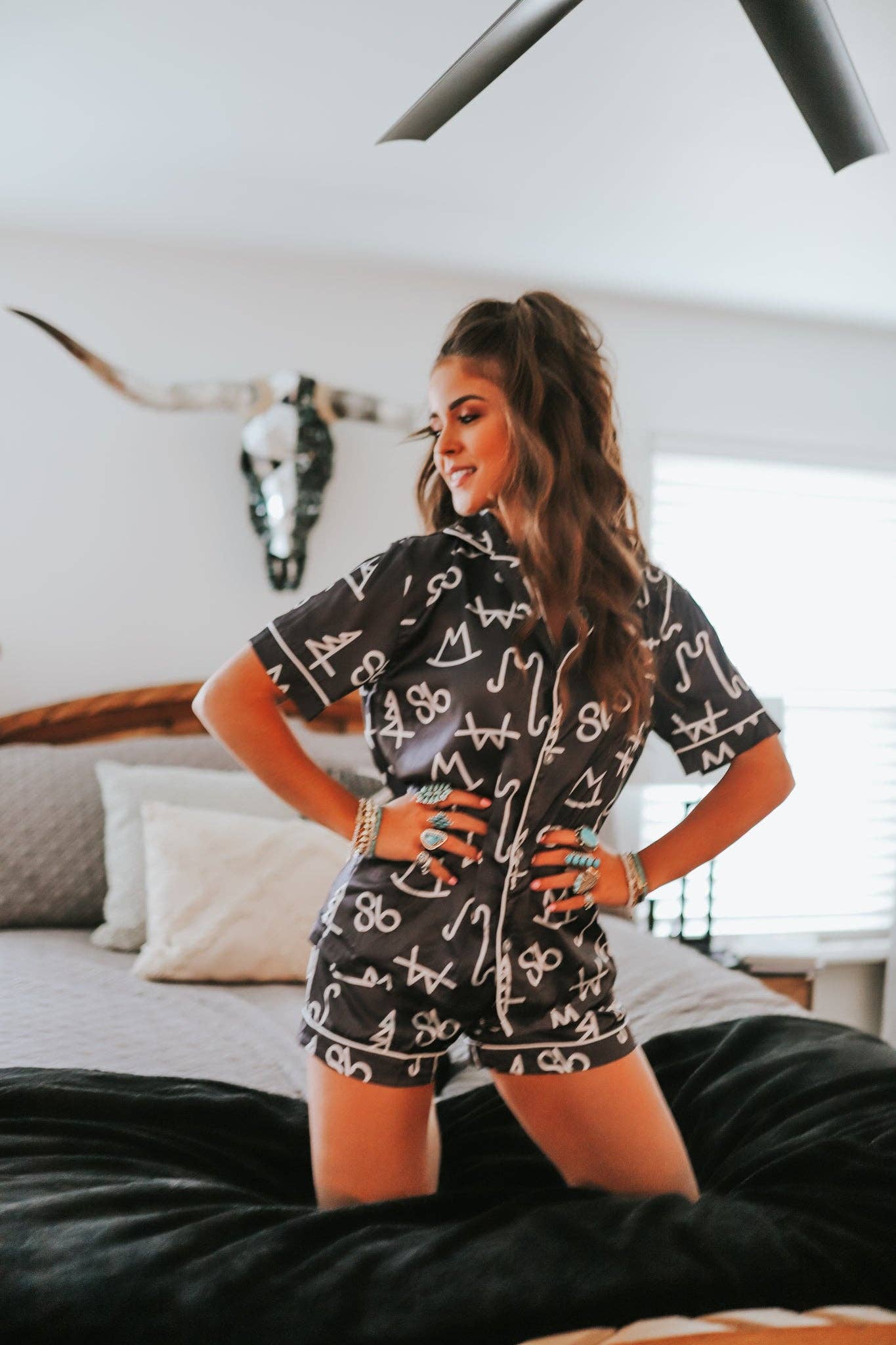 Cattle Brand Pajama Set