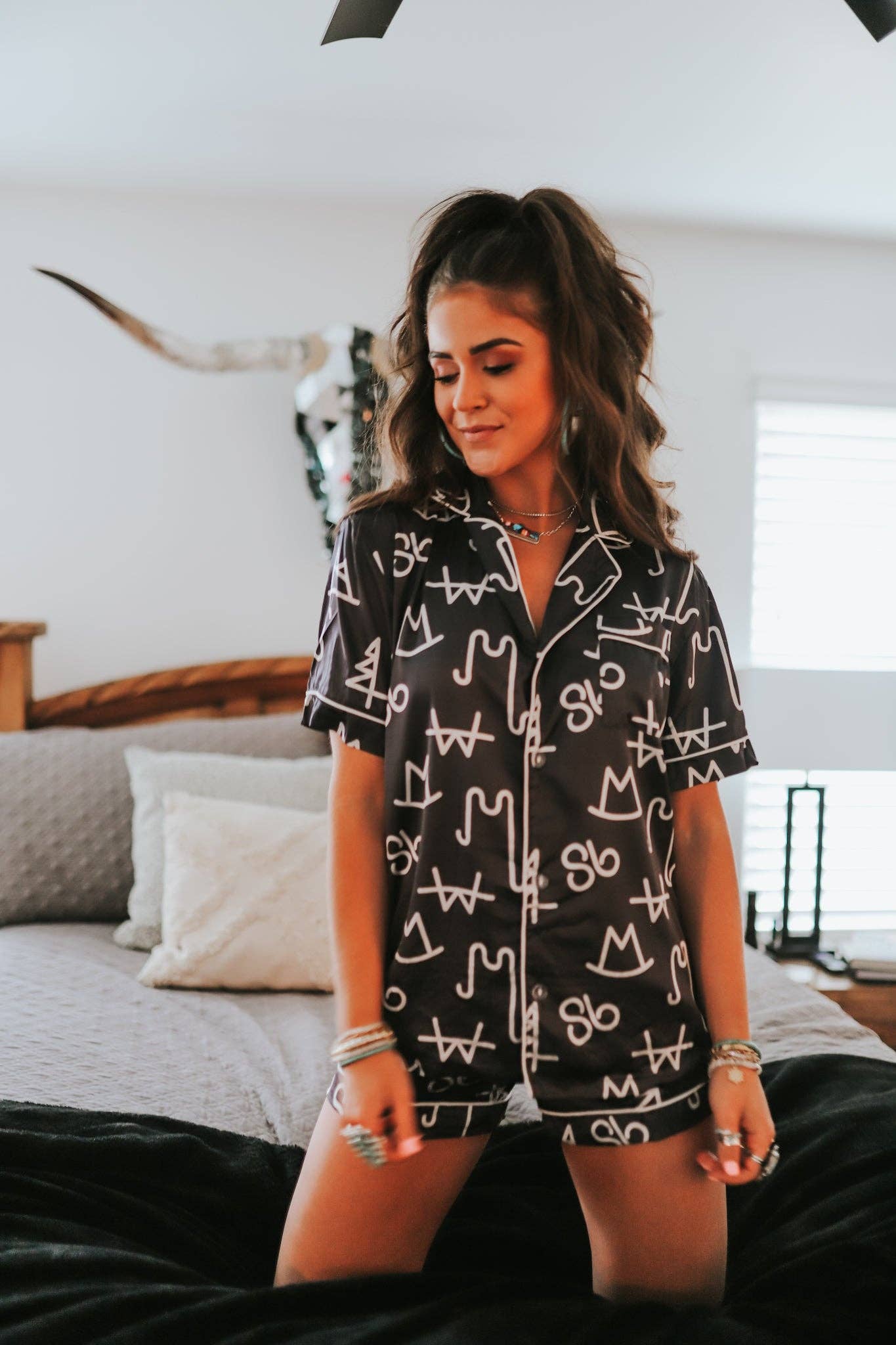 Cattle Brand Pajama Set