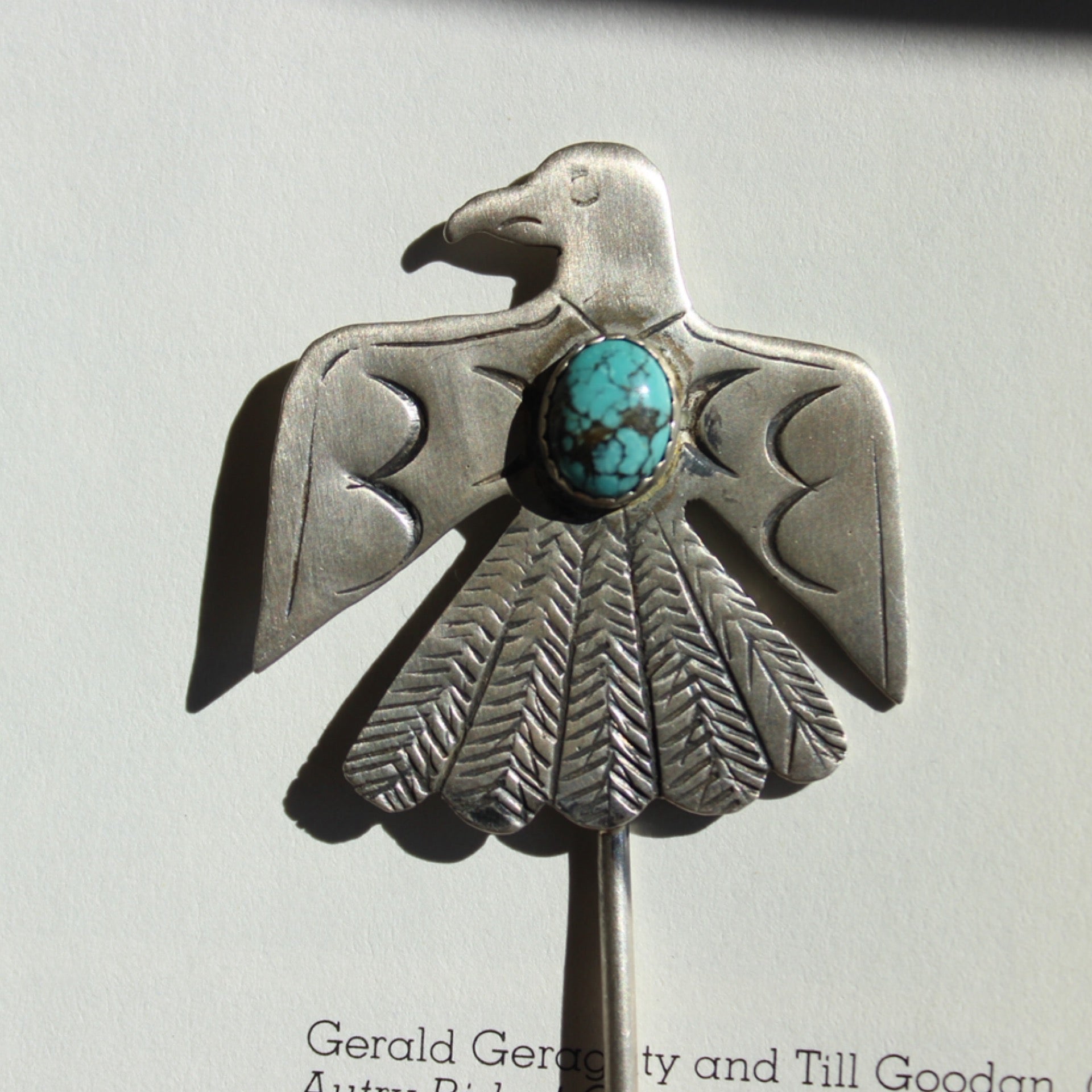 Thunderbird Hair Pin