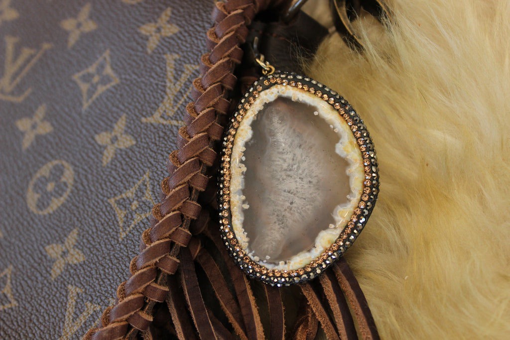 LV Fringed Crossbody