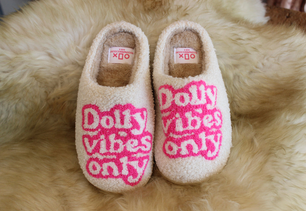 Western Plush Slippers