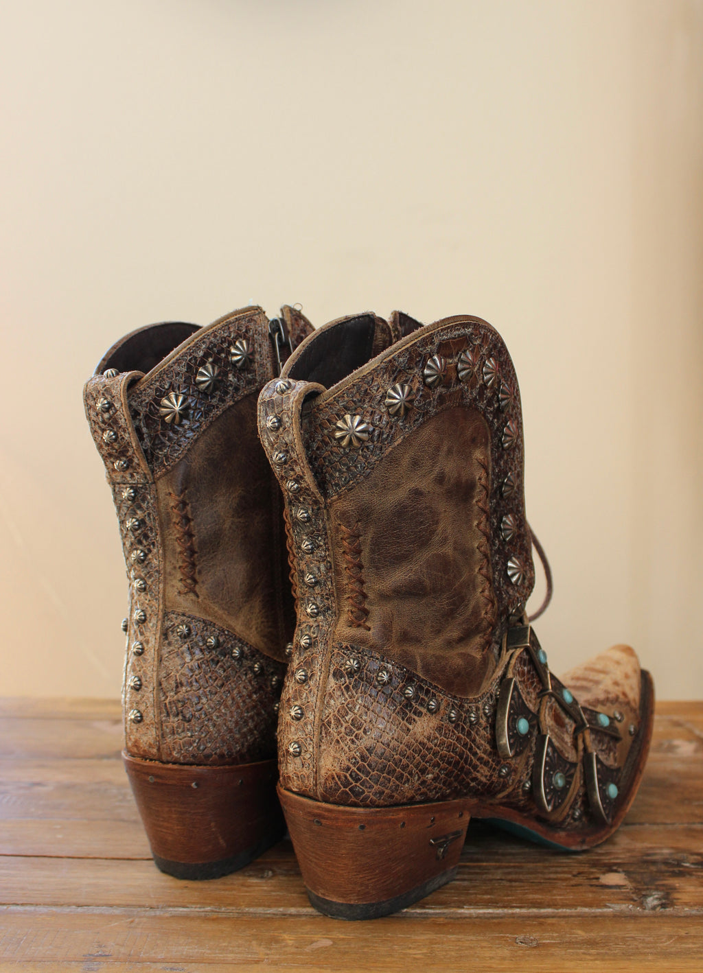 Lane Brown Belly Booties