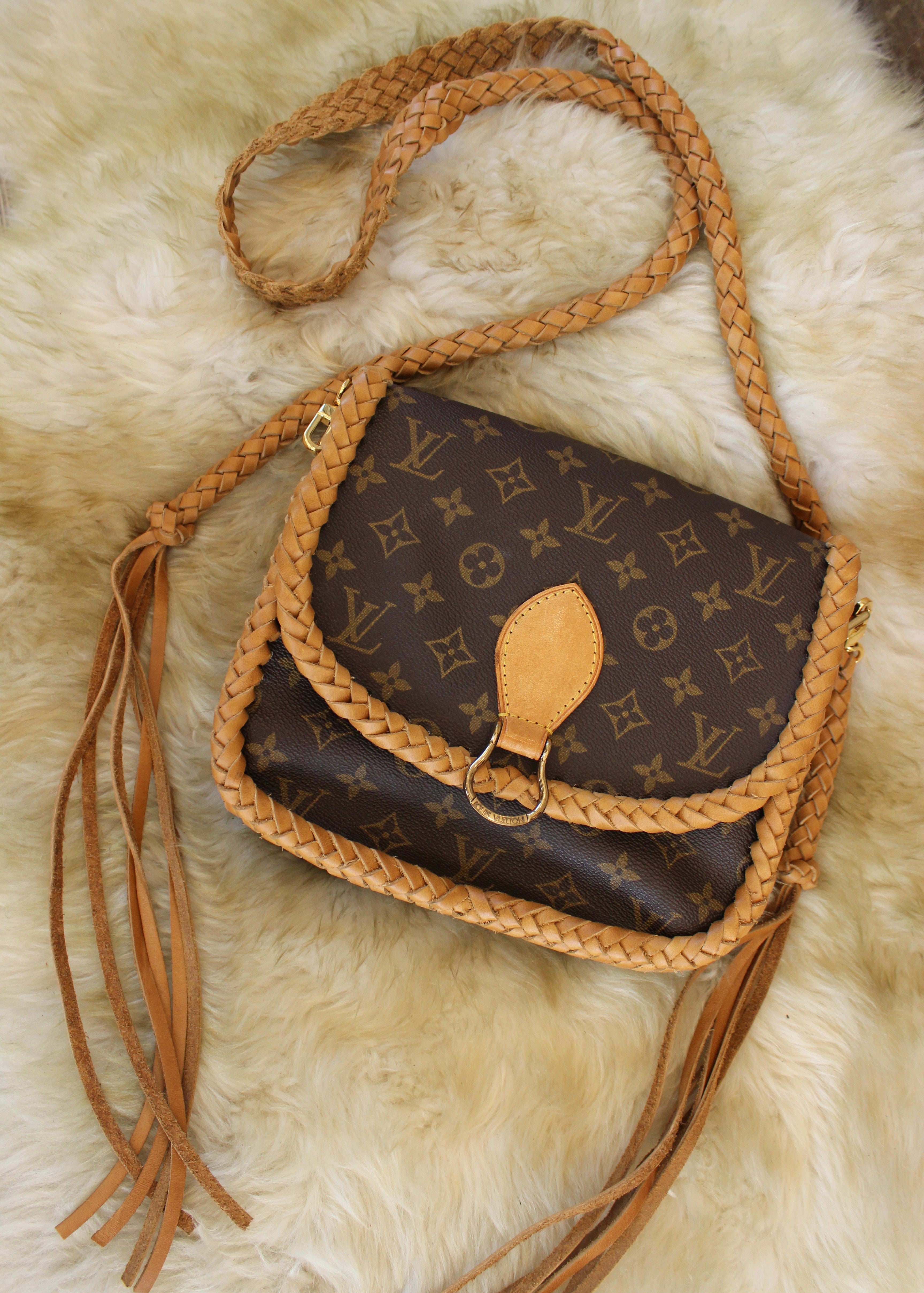LV Saddle Crossbody