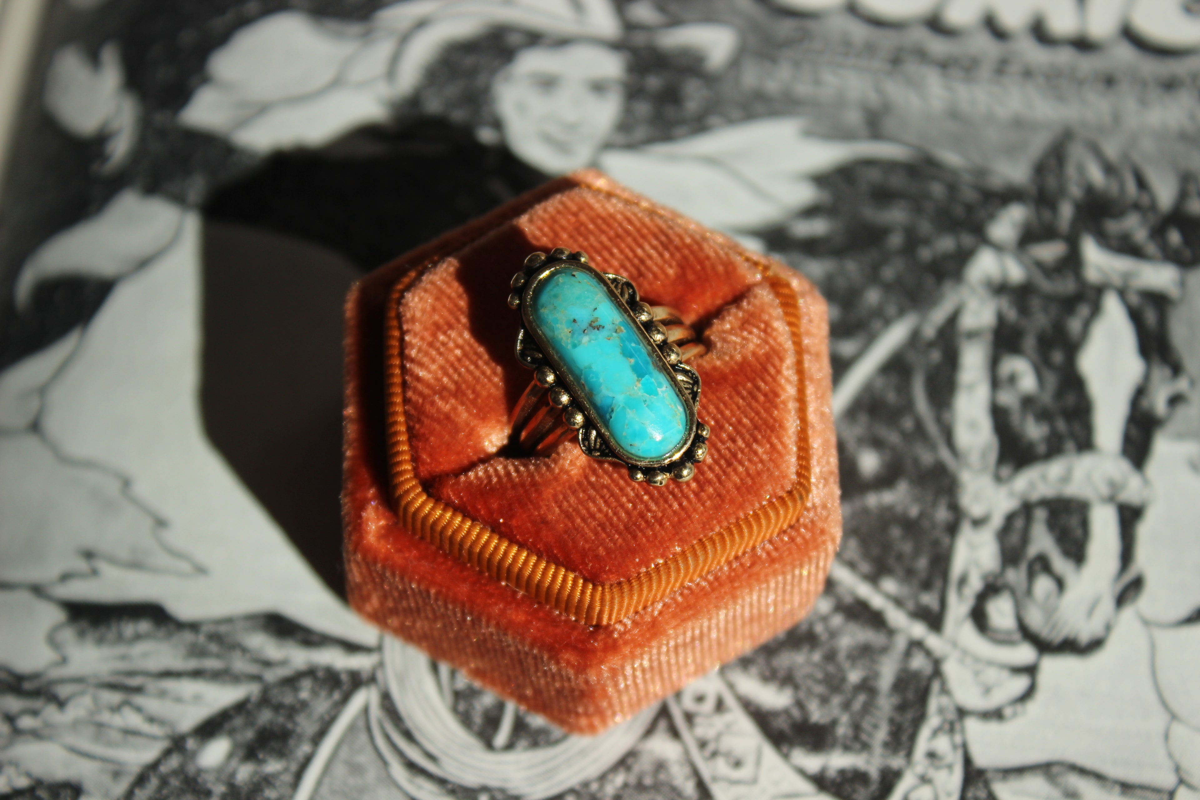 Turquoise Gold Ring