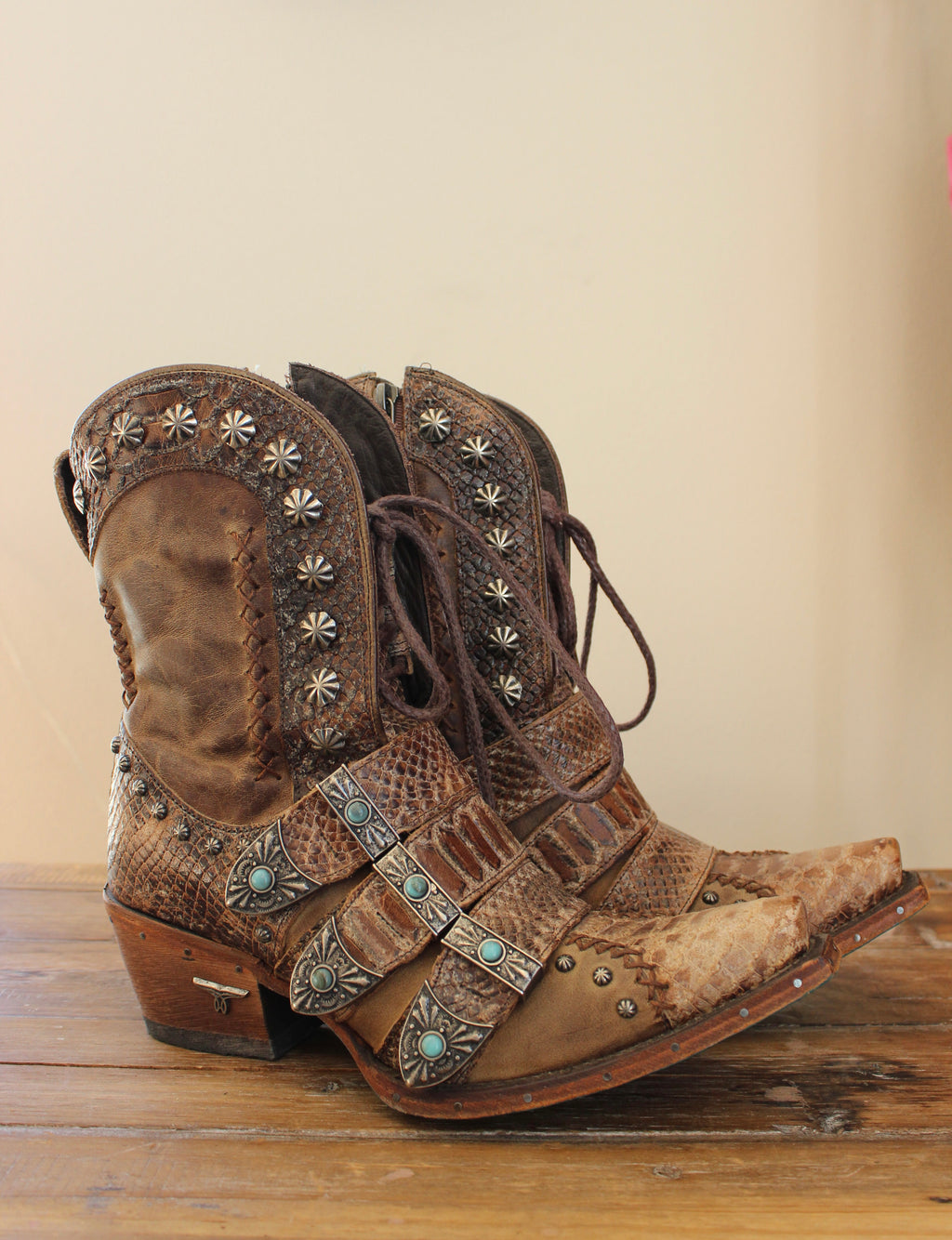 Lane Brown Belly Booties