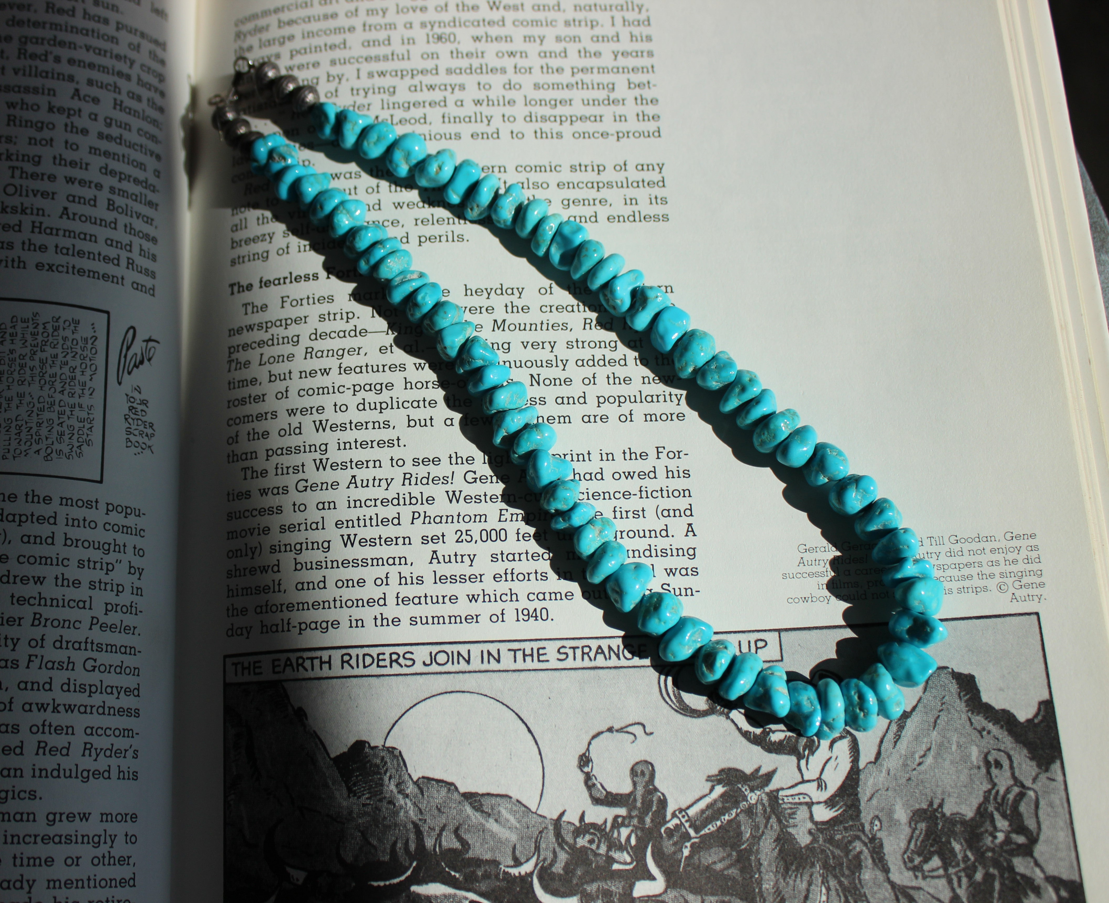 Turquoise Nugget Necklace