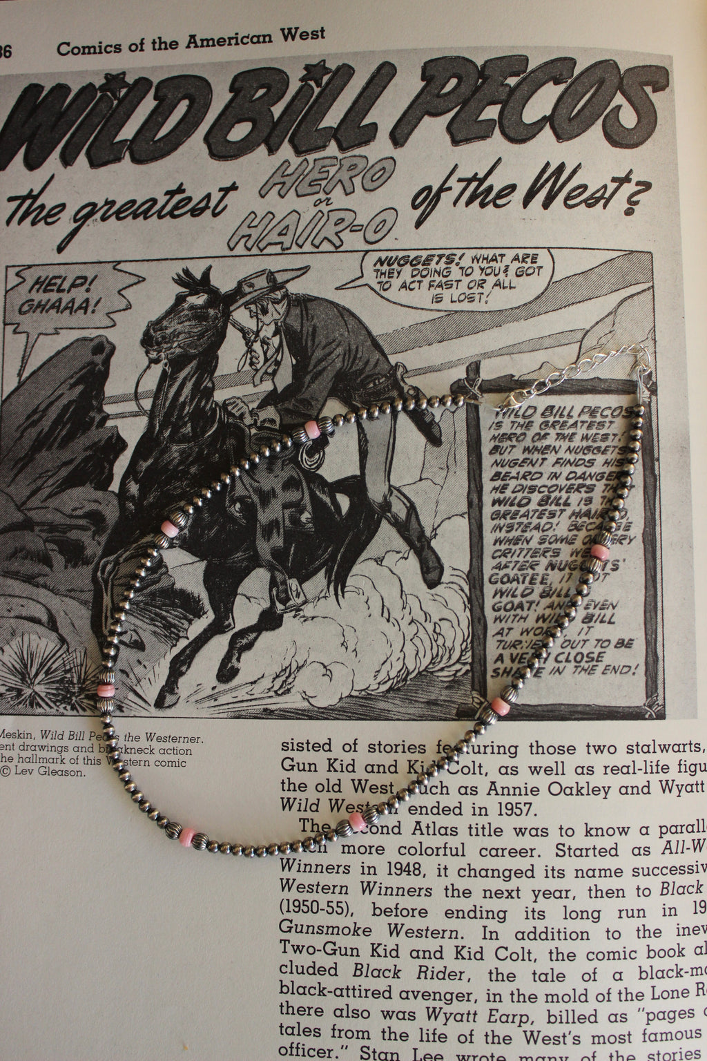 Navajo Pearl Pink Conch Beaded Necklace