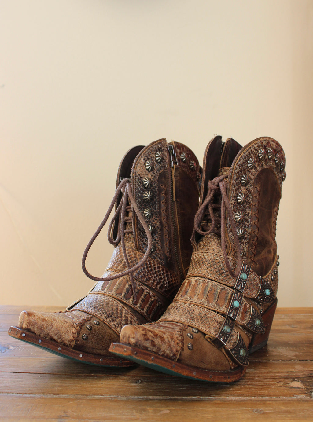 Lane Brown Belly Booties