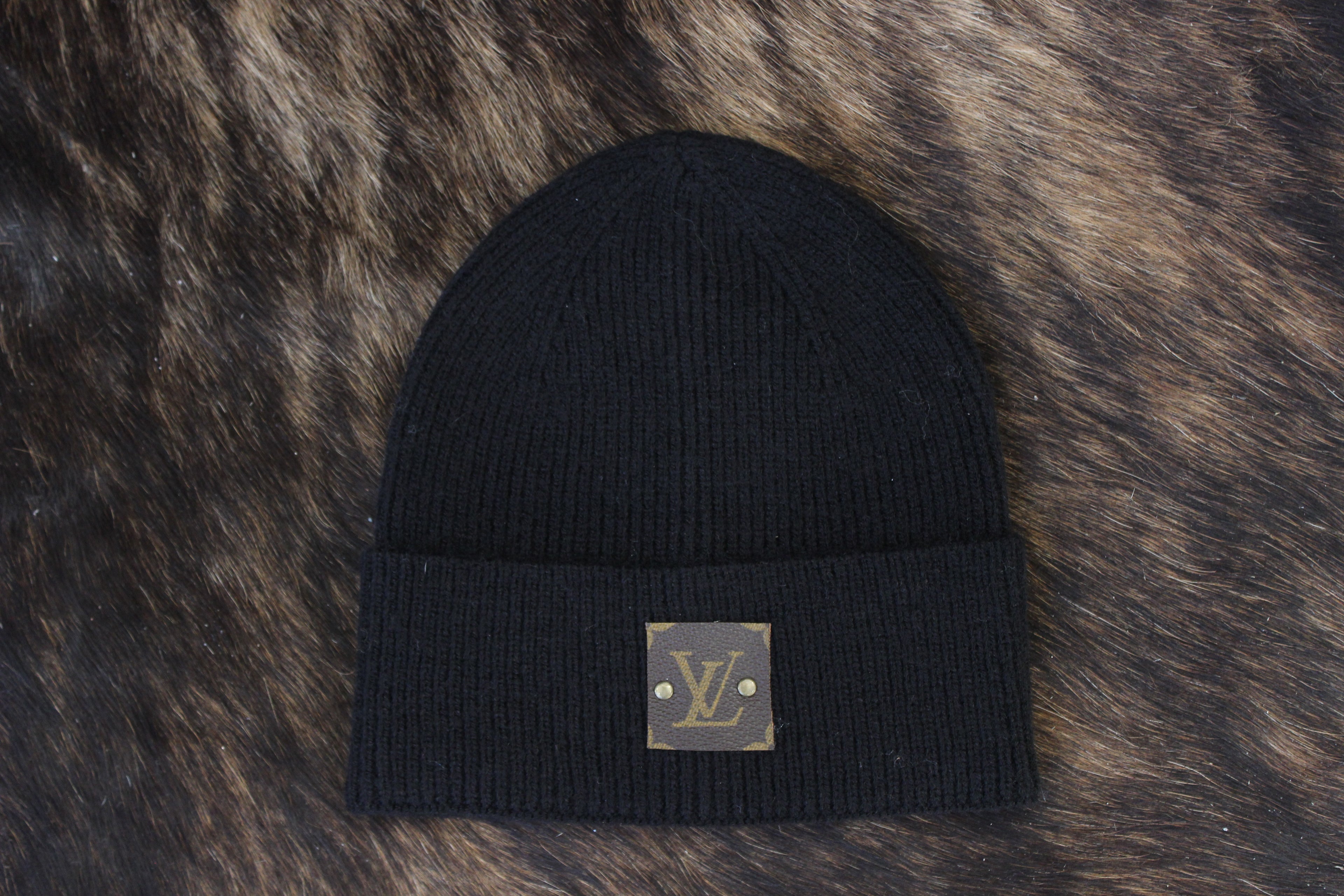 LV Patch Classic Beanie