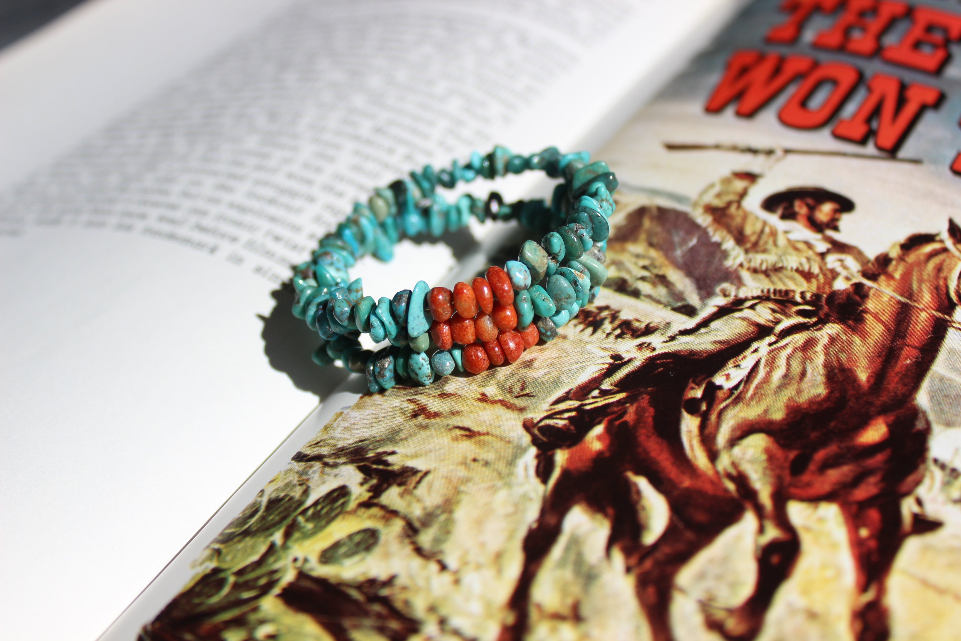 Turquoise Corral Wrap Bracelet