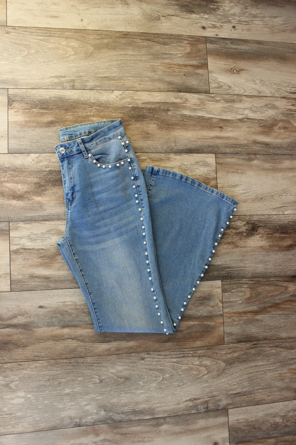 Pearl Studded Jean