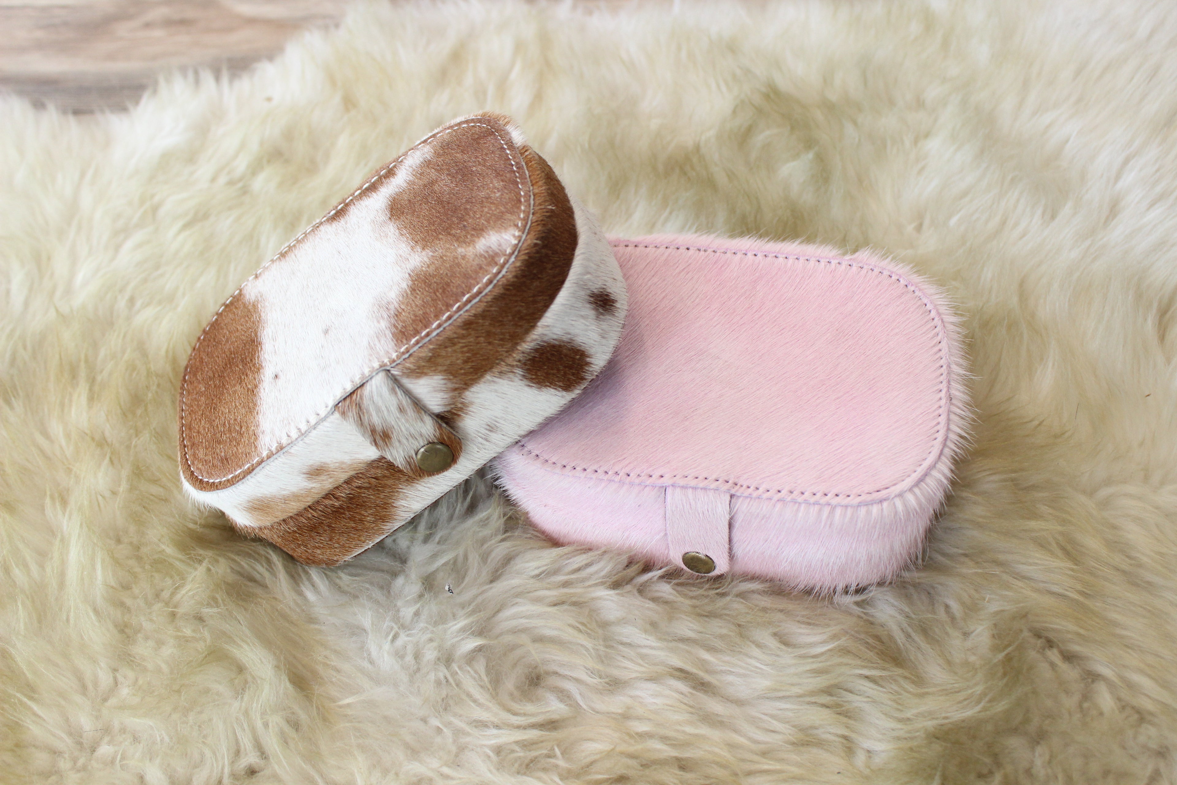 Hair on Hide Jewelry Case