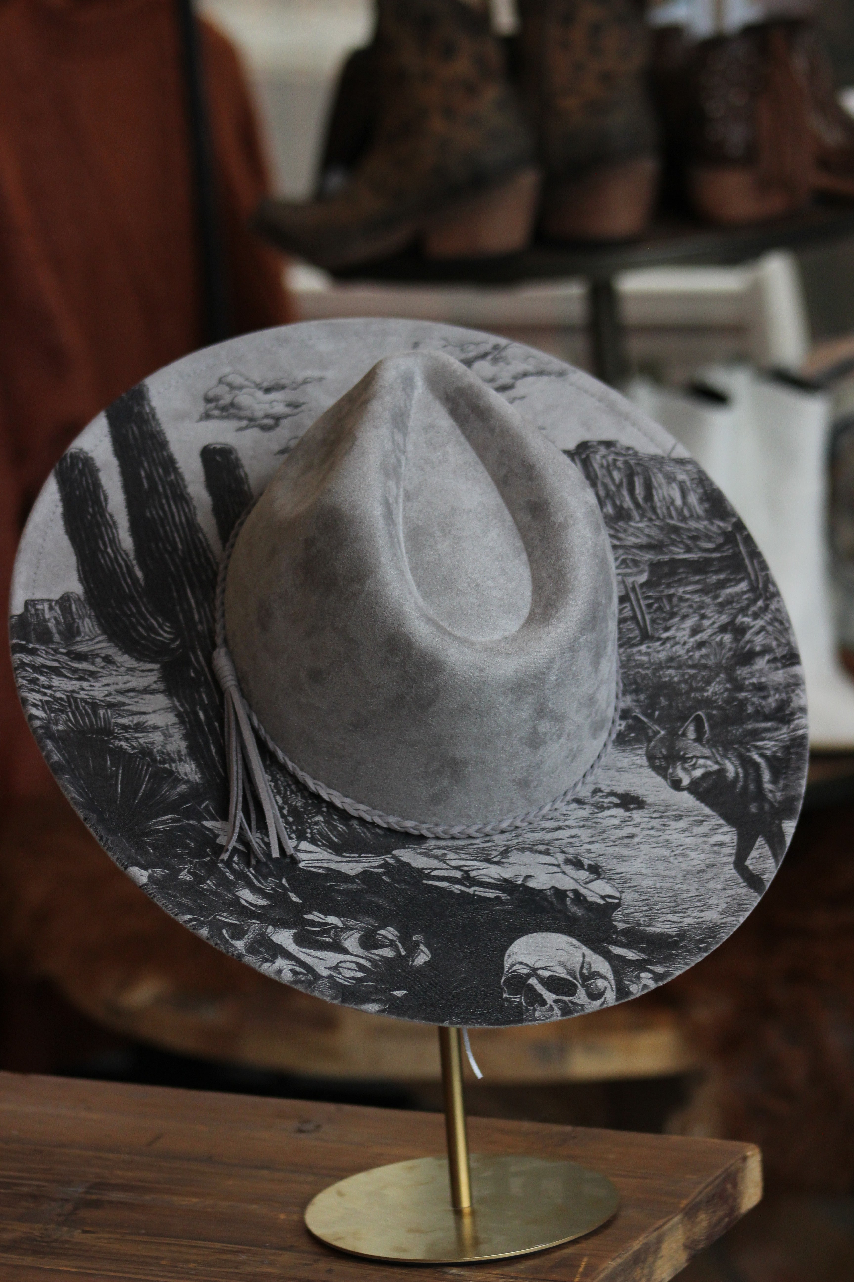 Desert Nights Flat Brimmed Hat