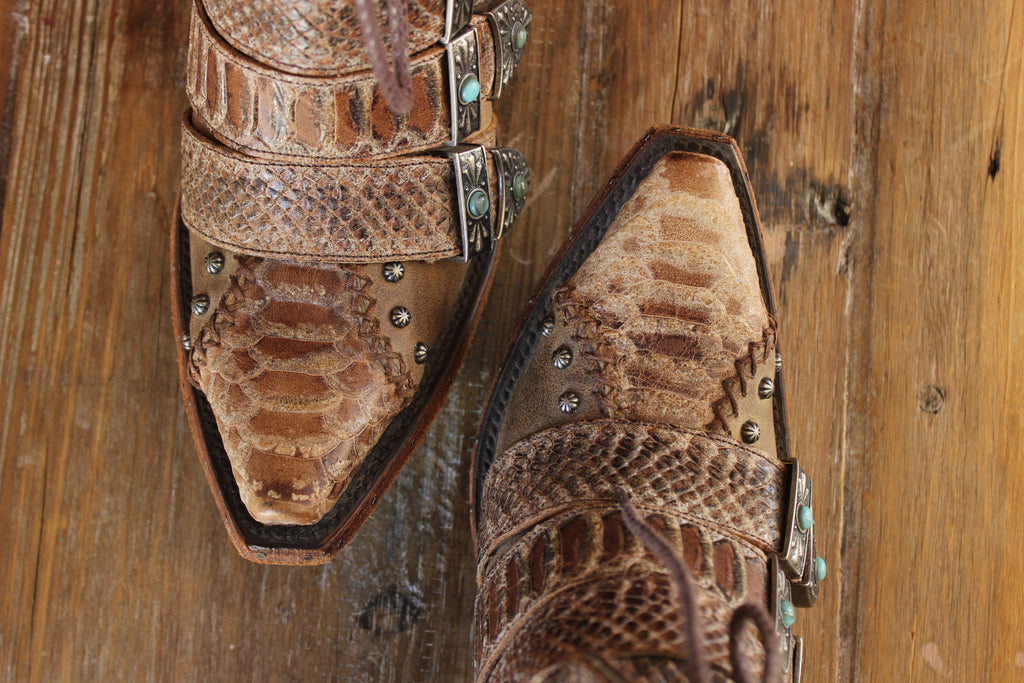 Lane Brown Belly Booties