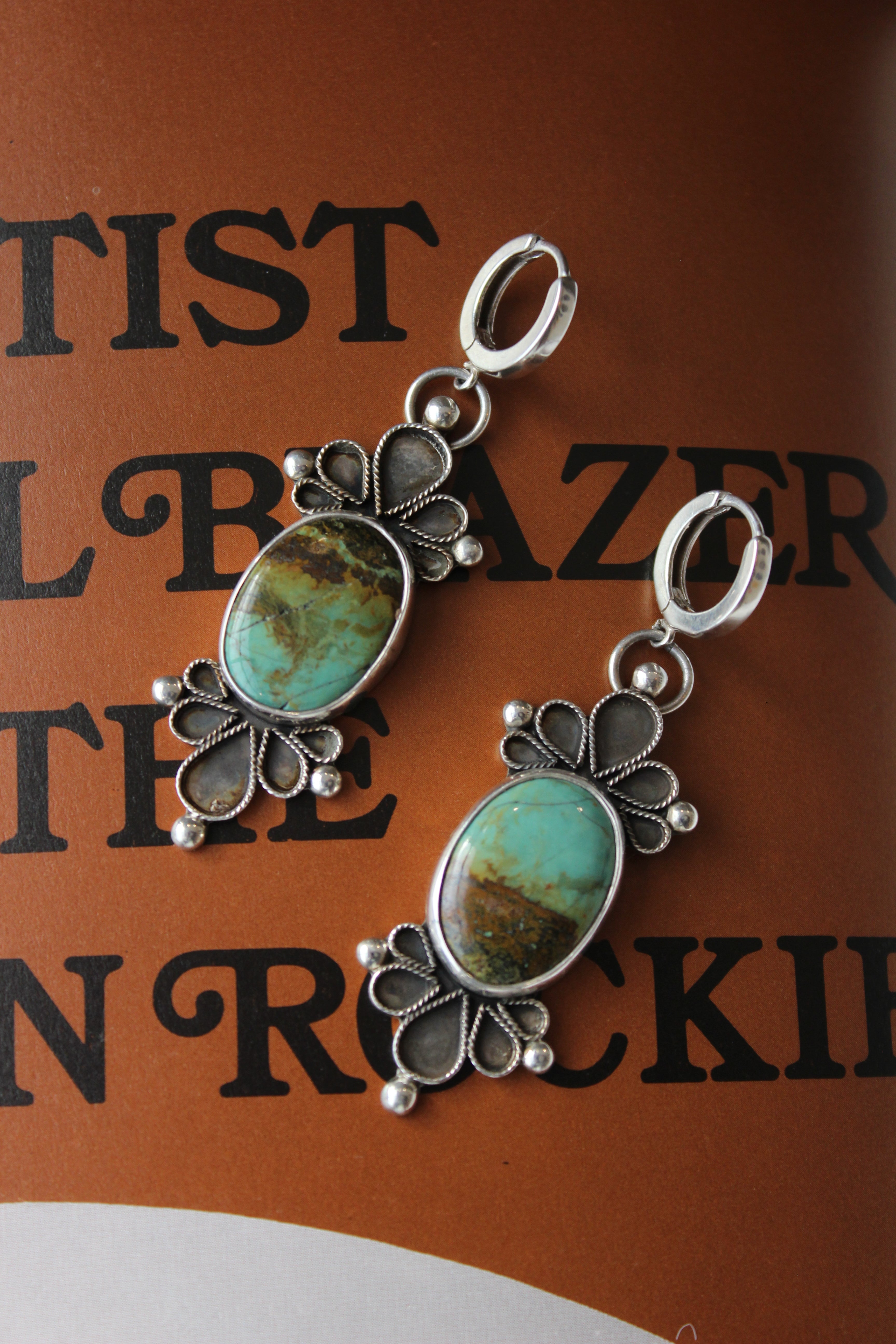 Green Kingman Filigree Set