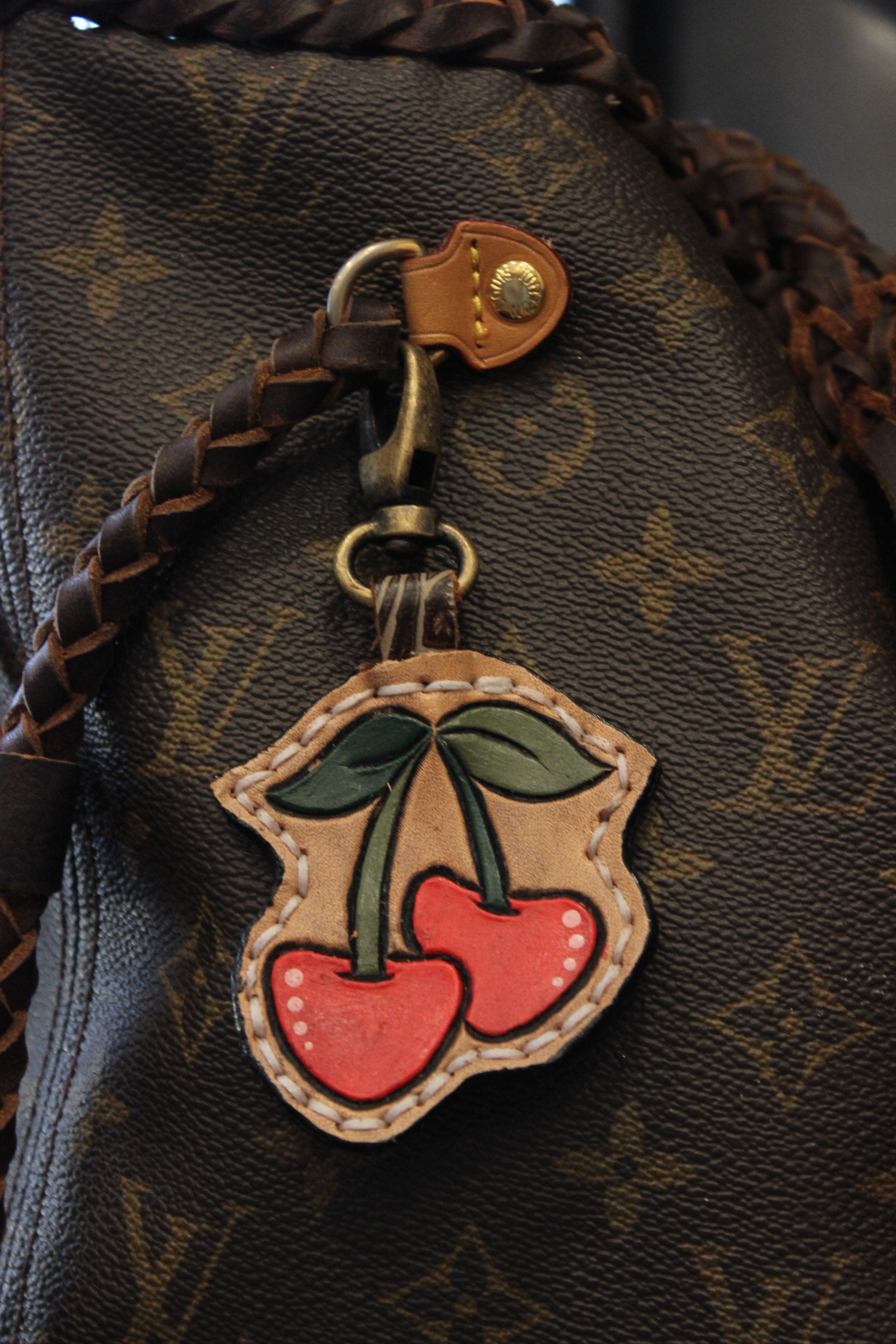 Cherry Purse Charm