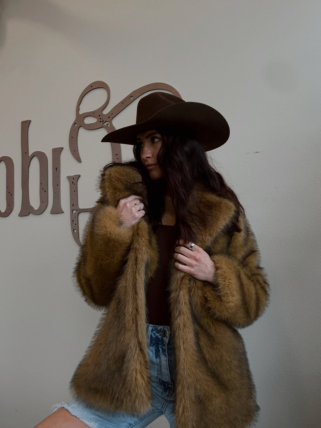 Faux Fur Coat