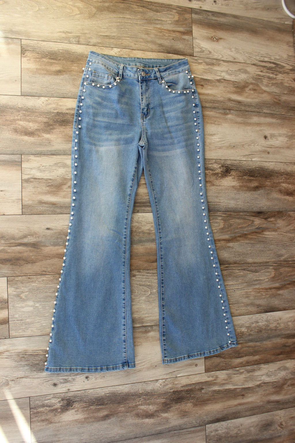 Pearl Studded Jean