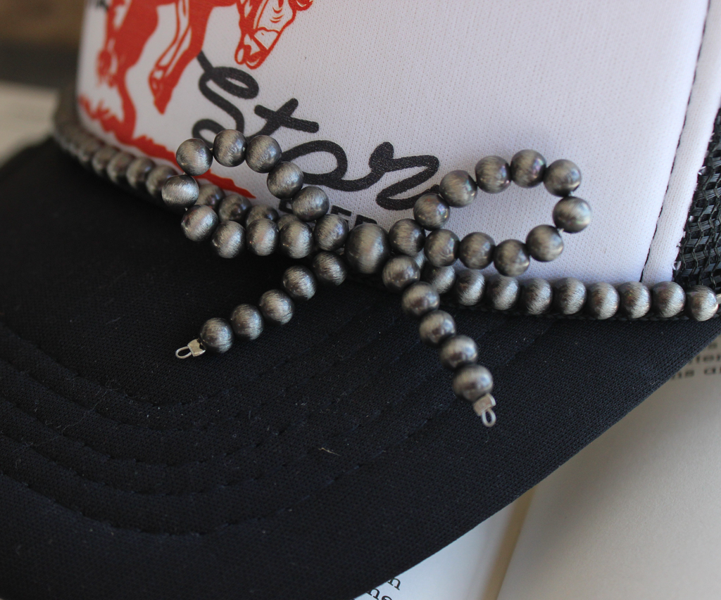 Navajo Pearl Bow Trucker Hat Band