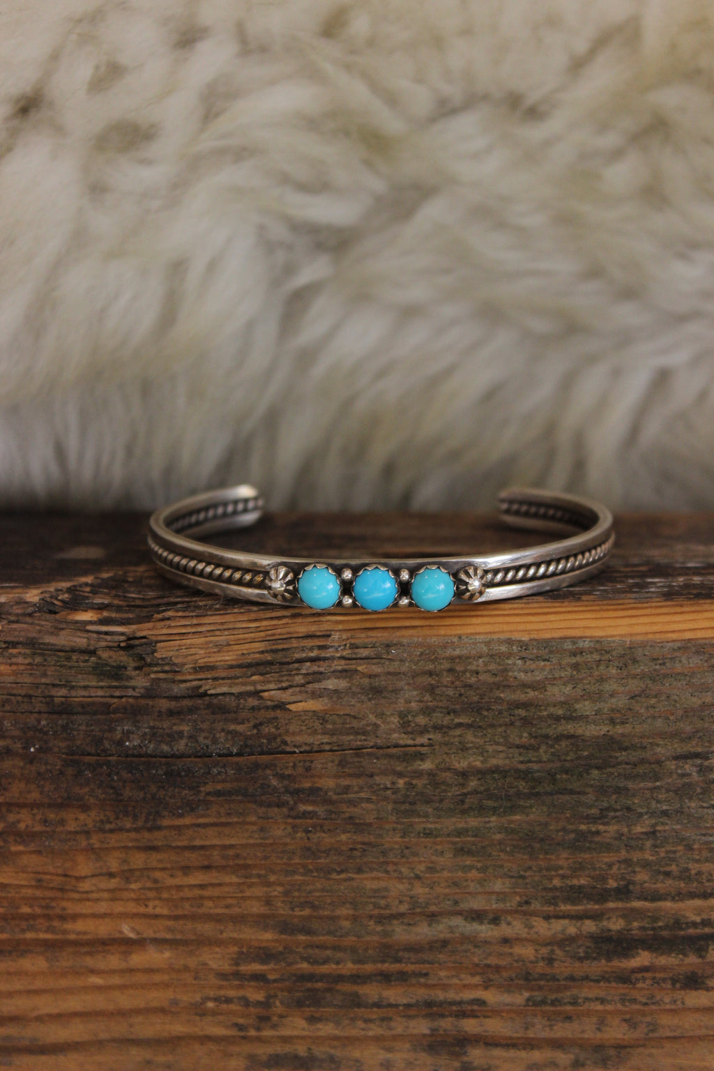 3 Stone Stacker Cuff