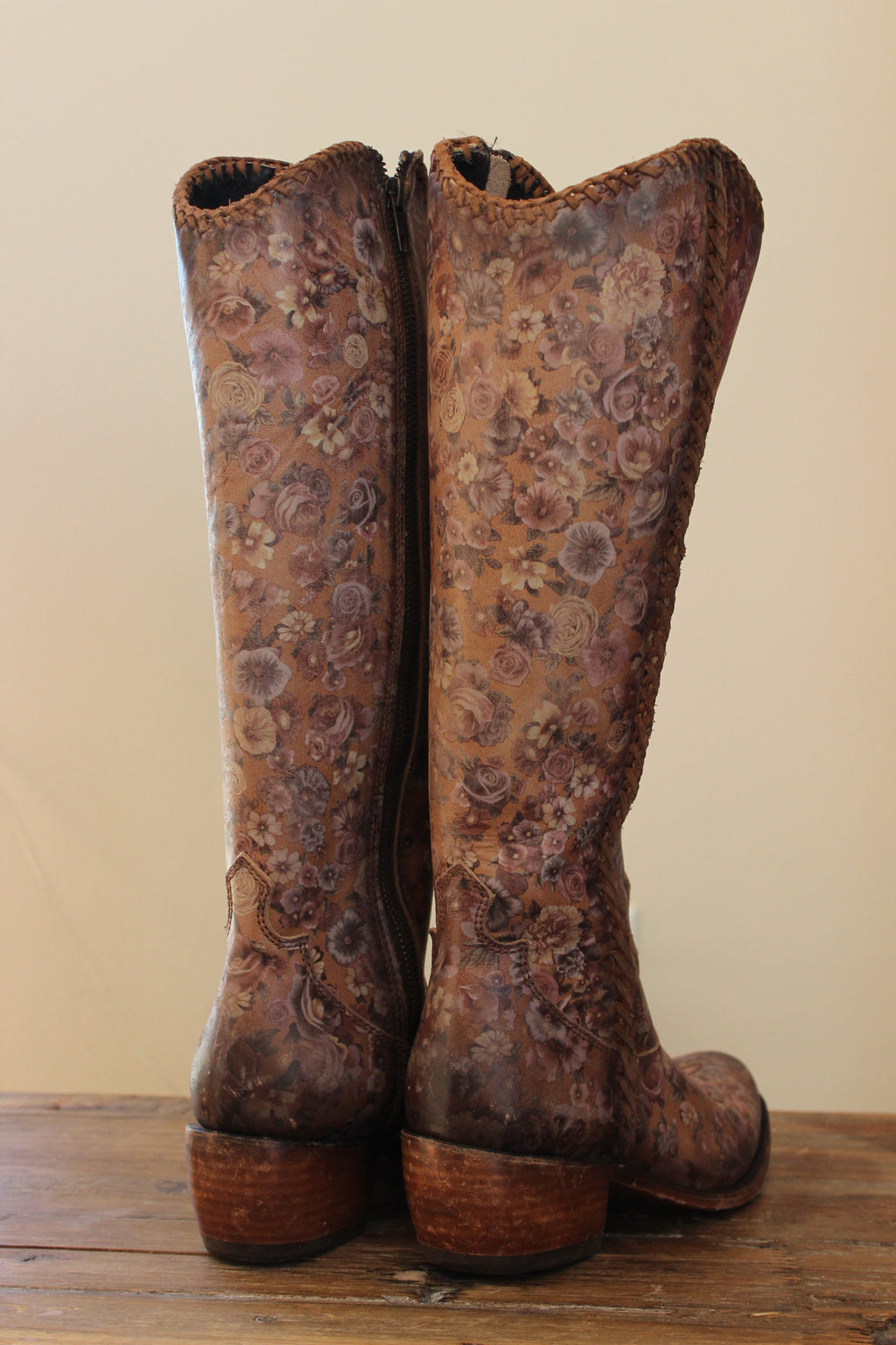 Liberty Black Mini Rosa Cafe Boots