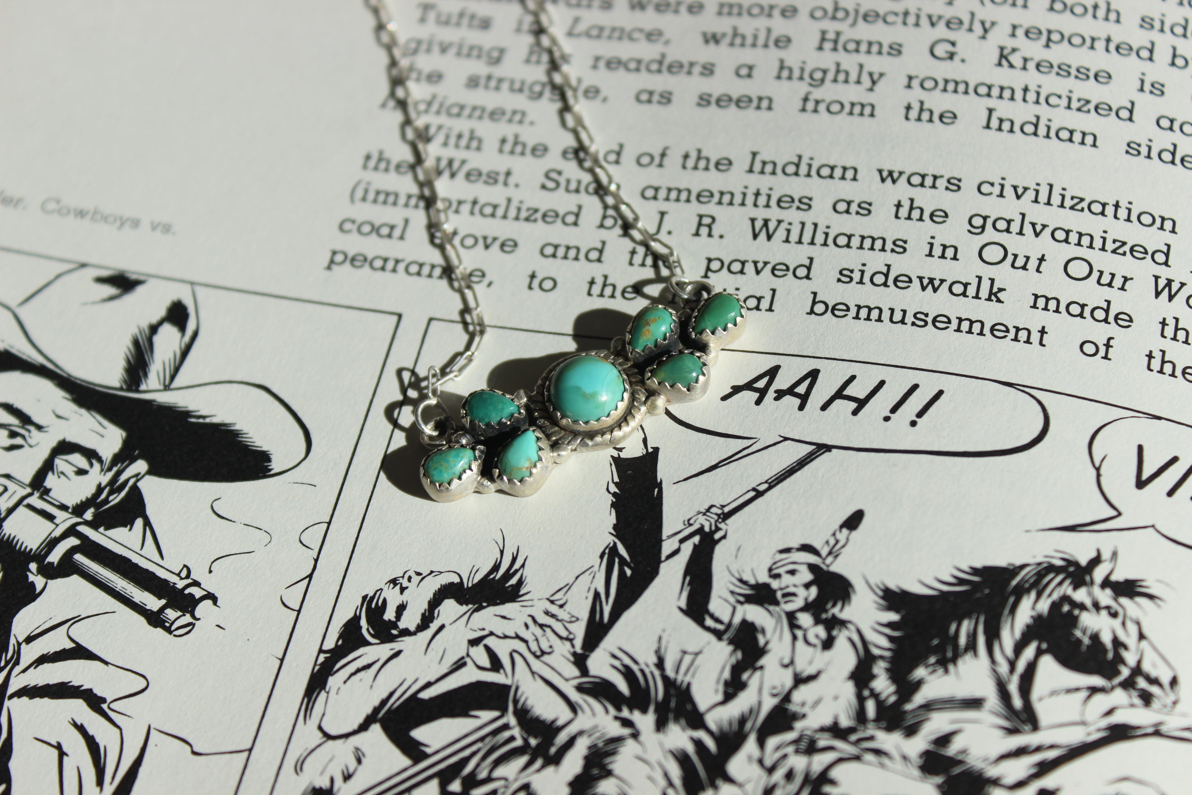 Turquoise Necklace and Earring Set