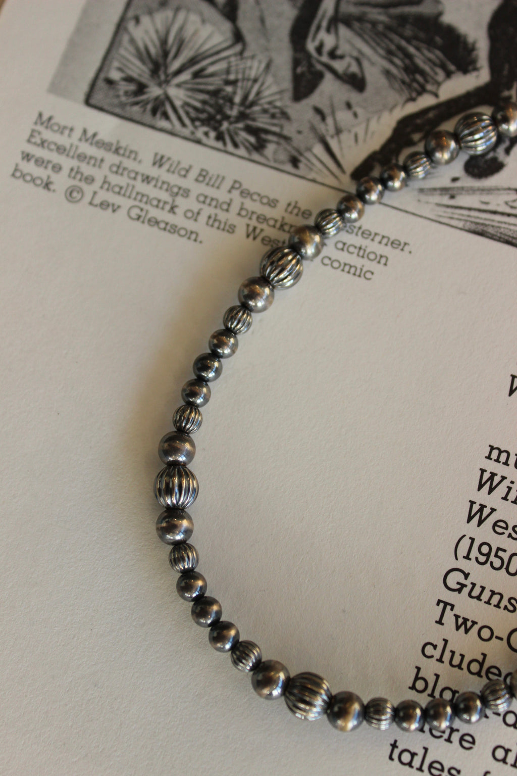 Navajo Pearl 4mm-7mm Necklace