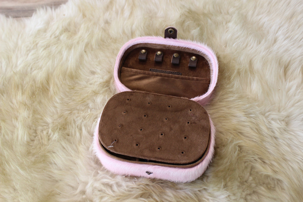Hair on Hide Jewelry Case