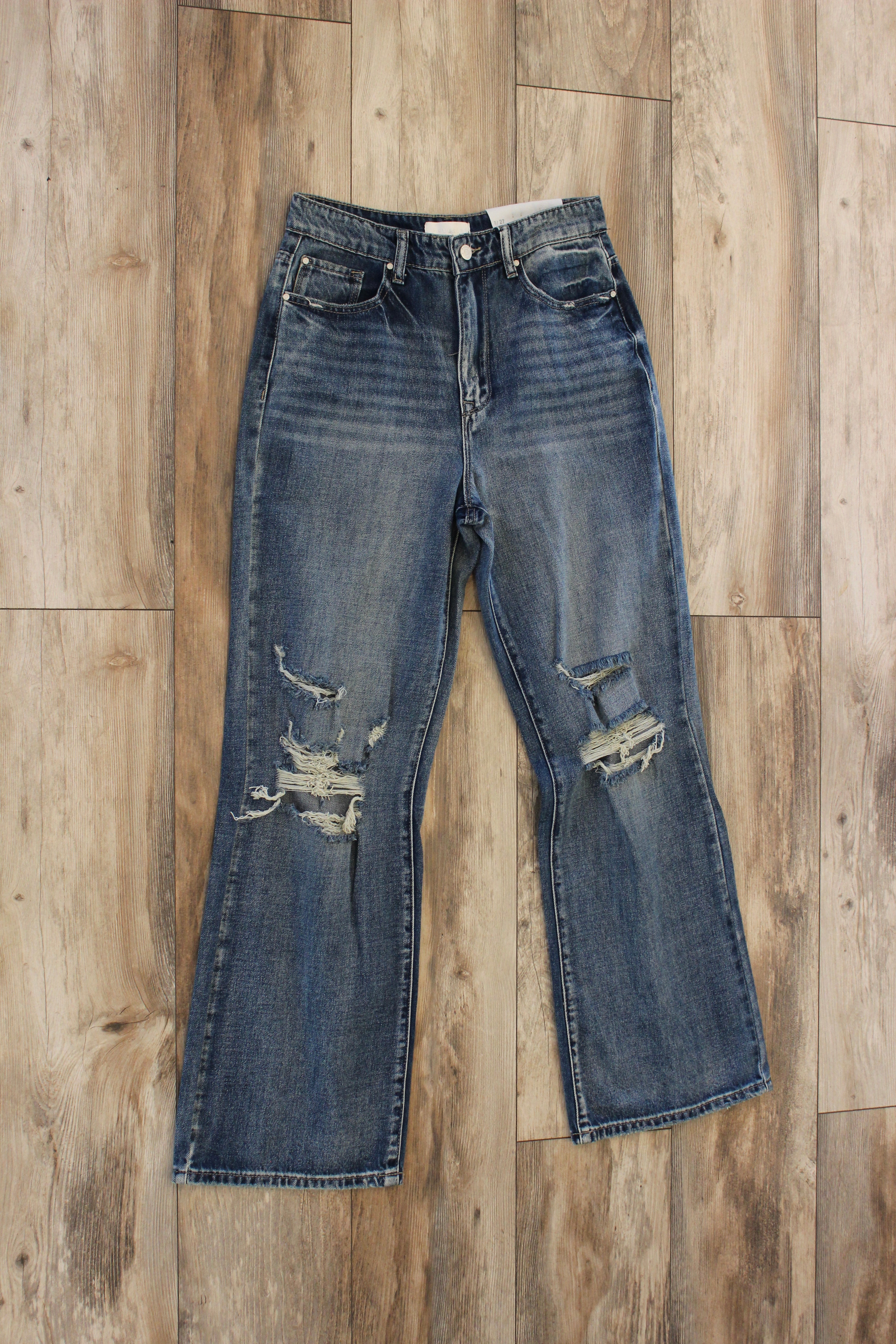 Petra Distressed Mom Jean