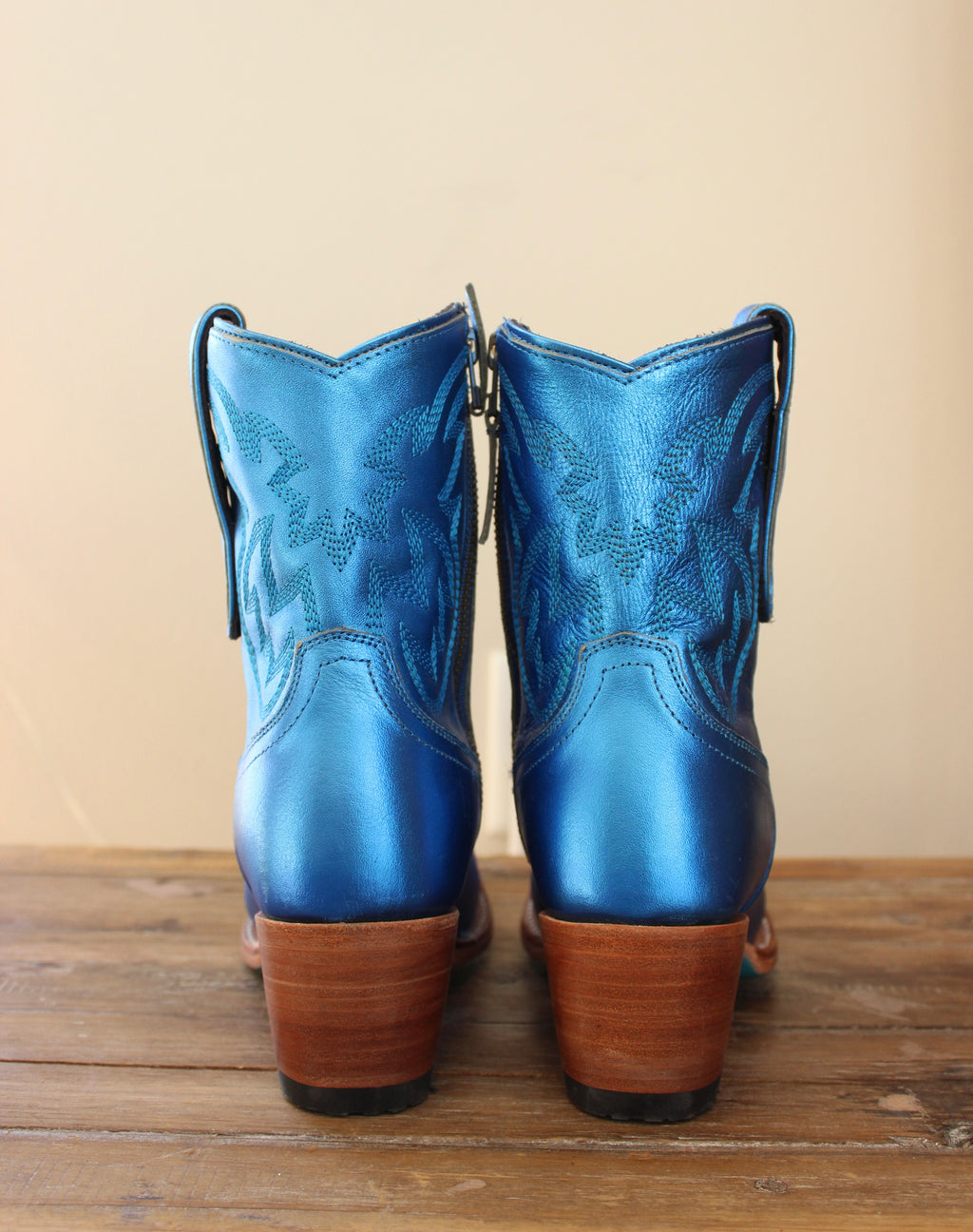 Lane Smokeshow Bootie -Metallic Cobalt